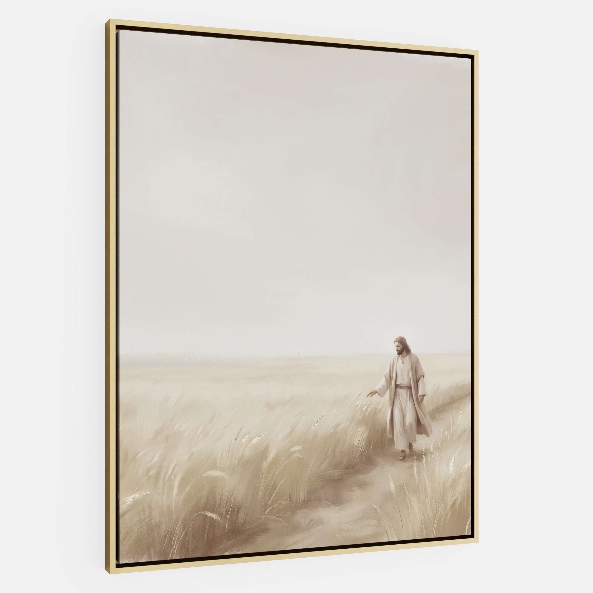 The Whispering Wheat Field - Canvas