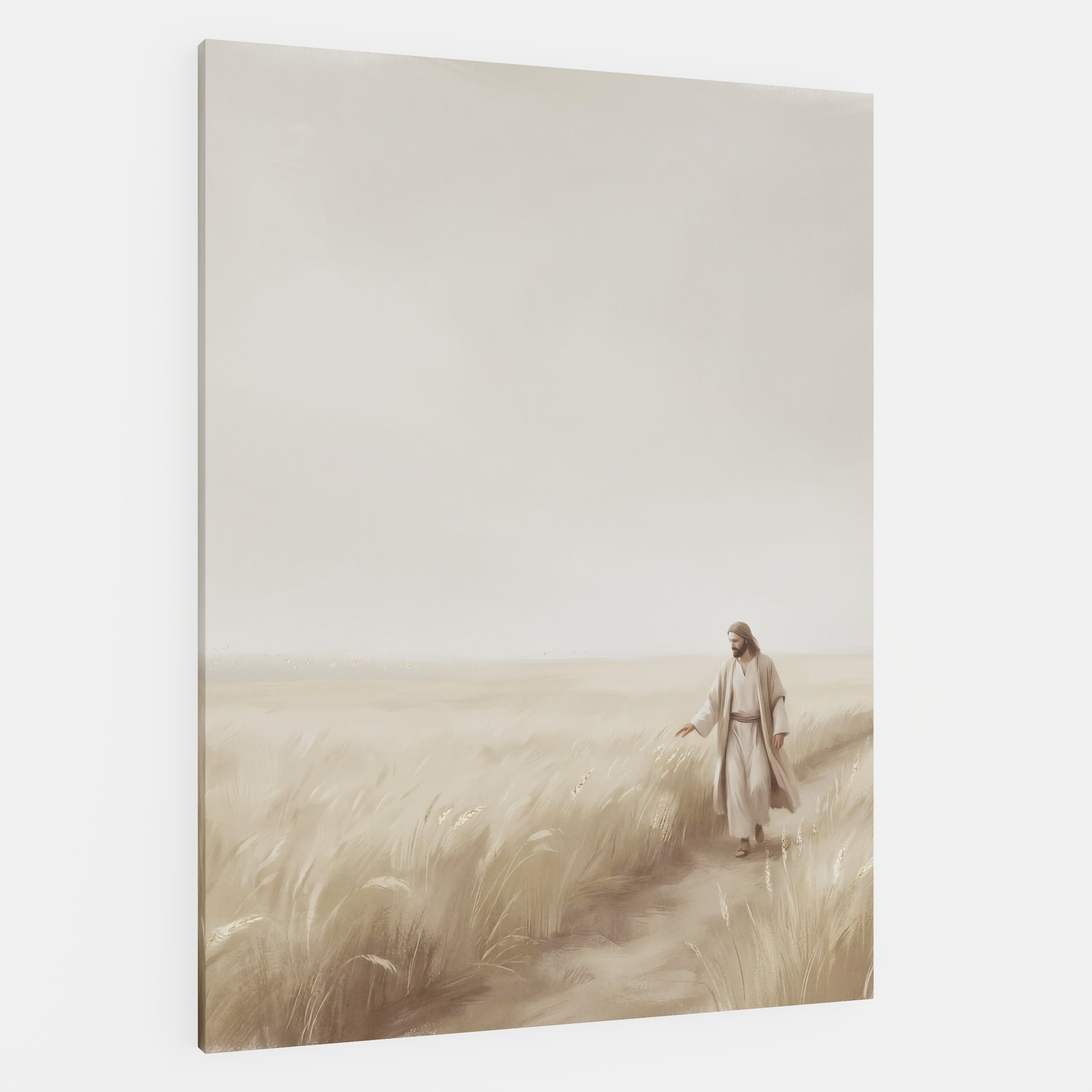 The Whispering Wheat Field - Canvas