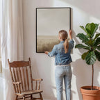 The Whispering Wheat Field - Canvas