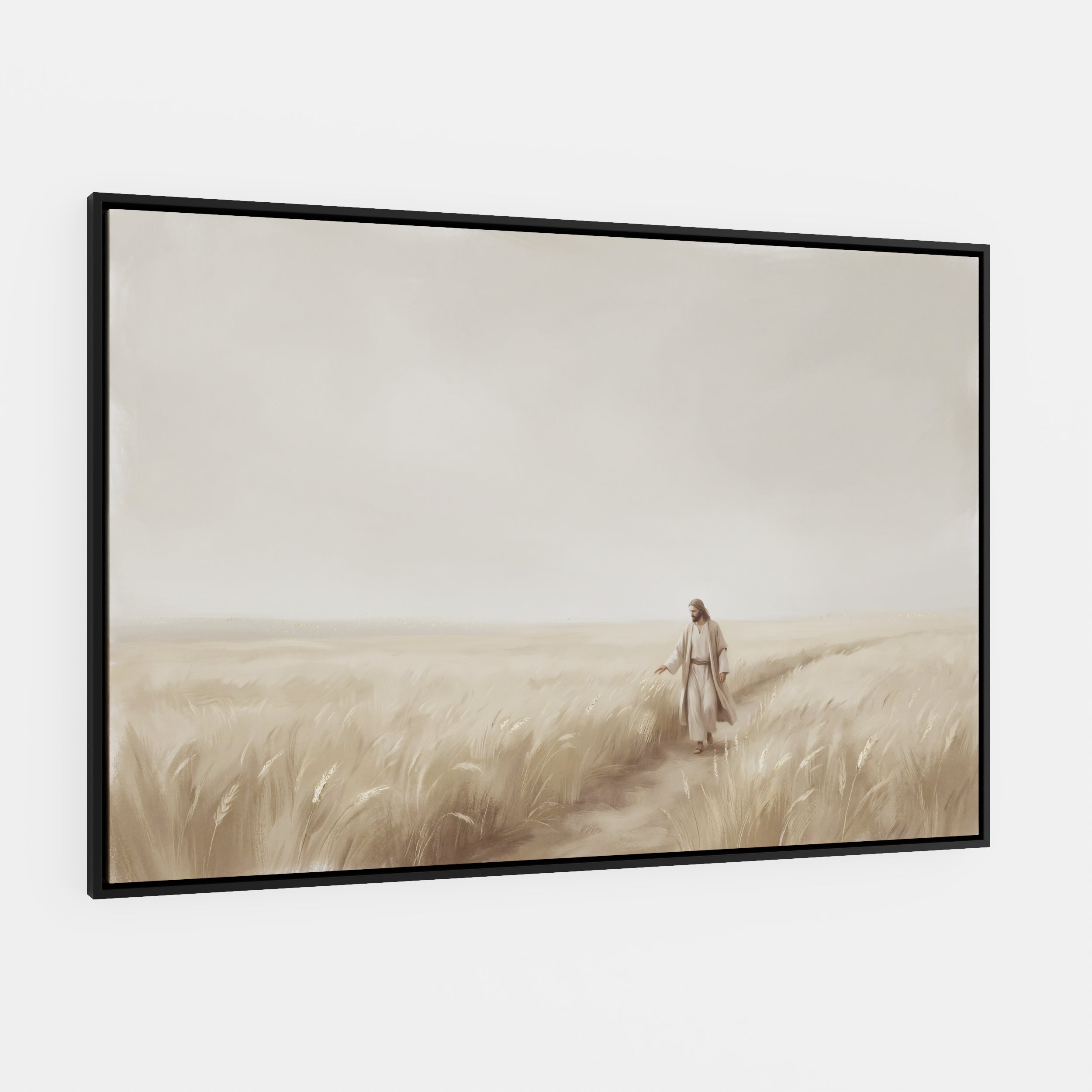 The Whispering Wheat Field - Canvas