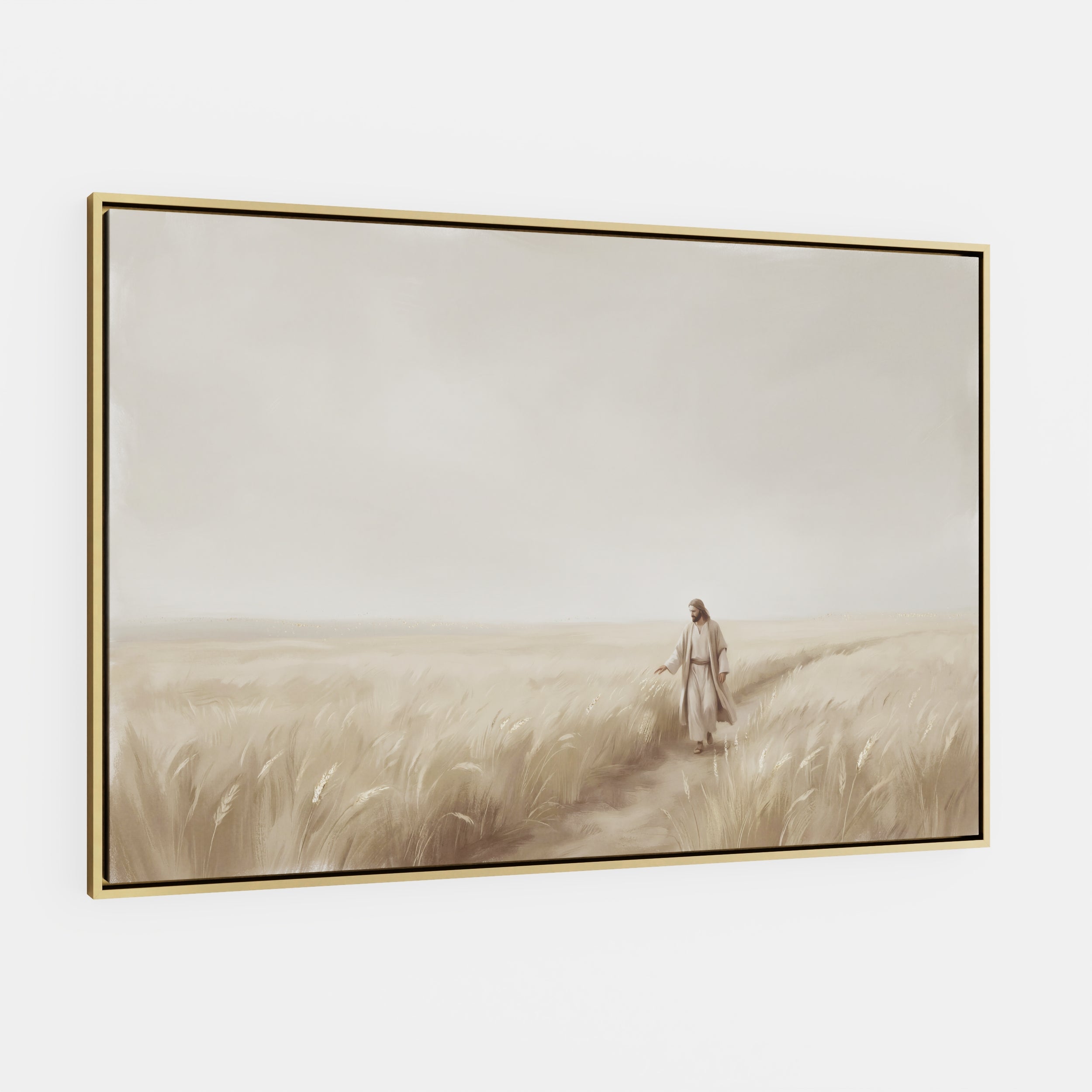 The Whispering Wheat Field - Canvas