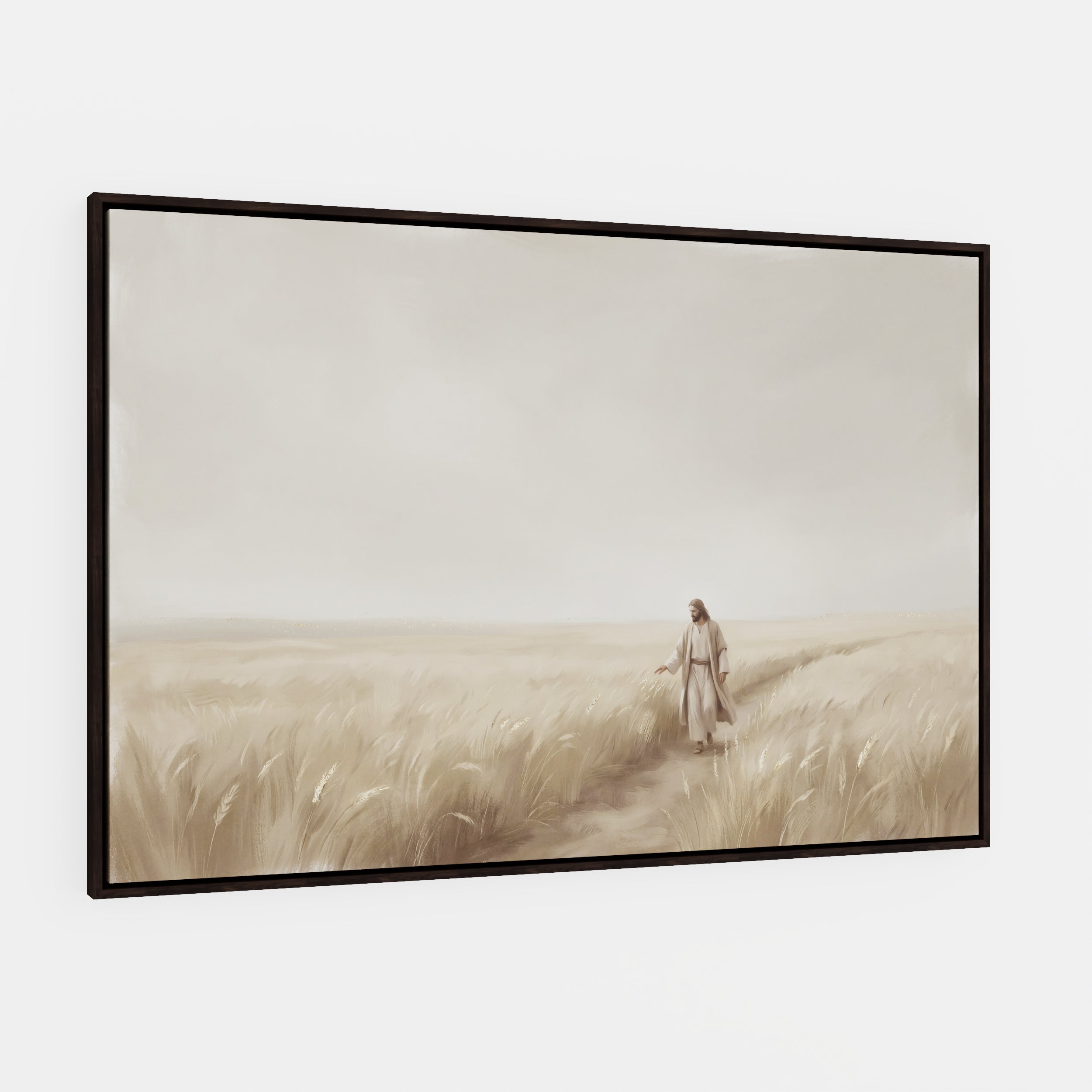 The Whispering Wheat Field - Canvas