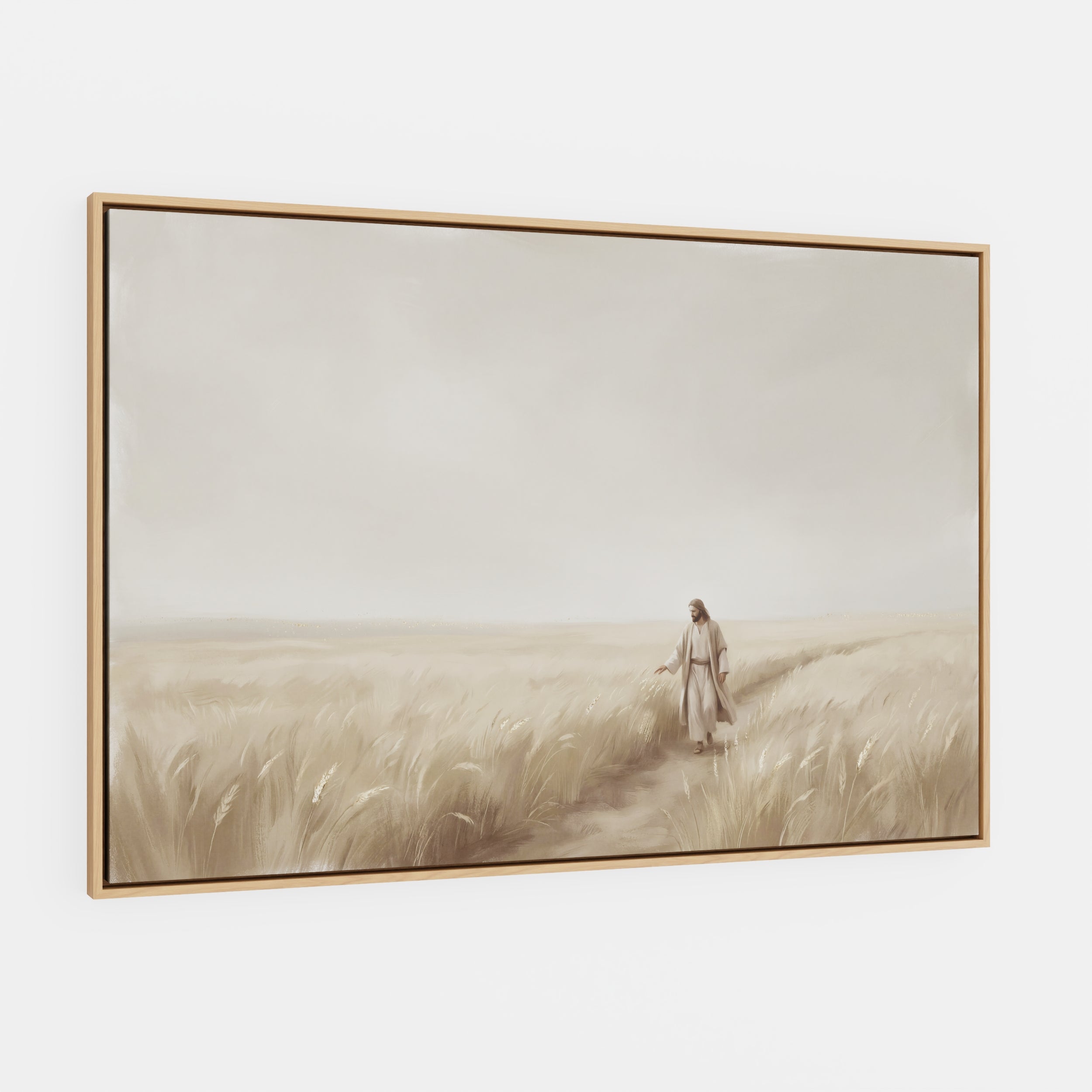 The Whispering Wheat Field - Canvas