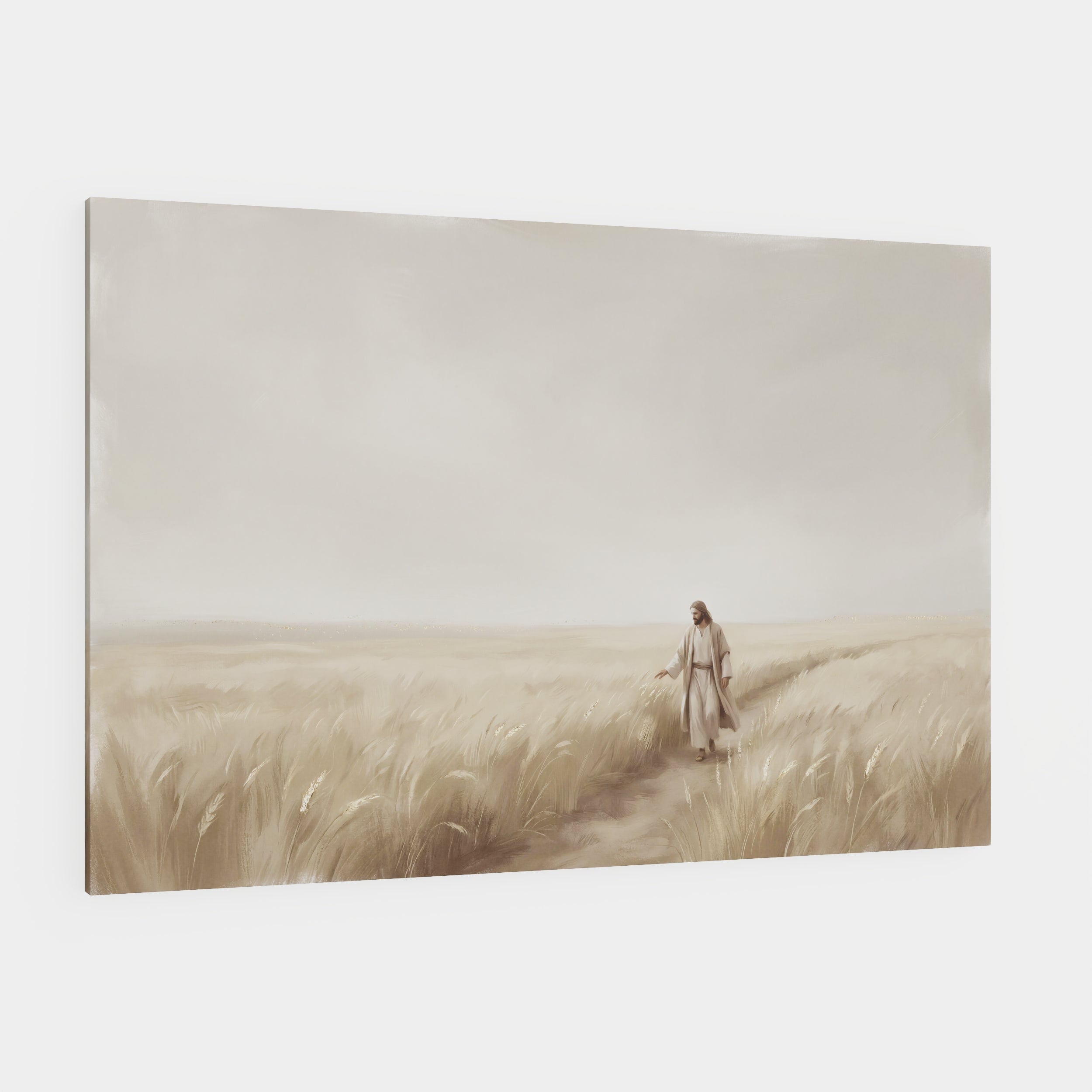 The Whispering Wheat Field - Canvas