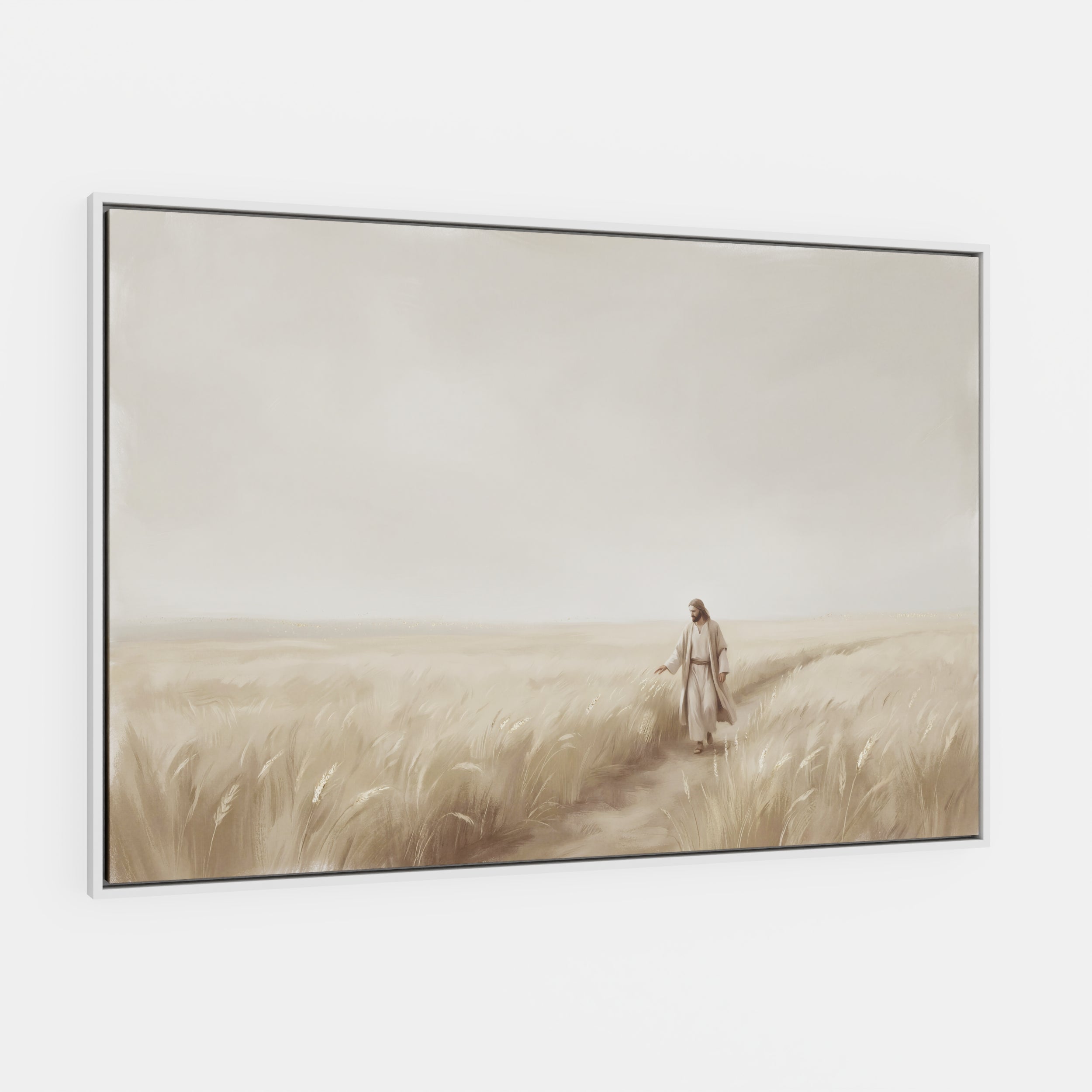The Whispering Wheat Field - Canvas