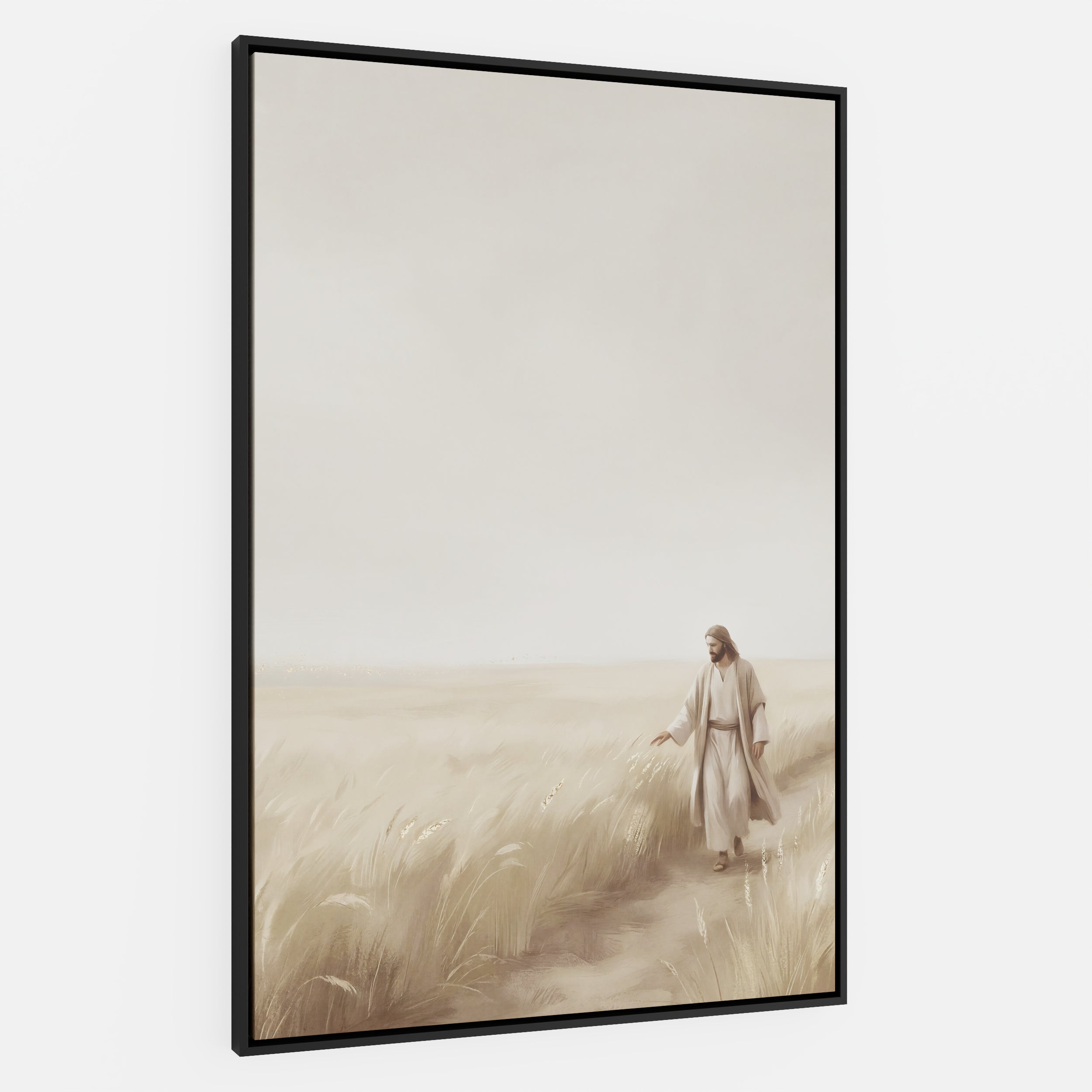 The Whispering Wheat Field - Canvas