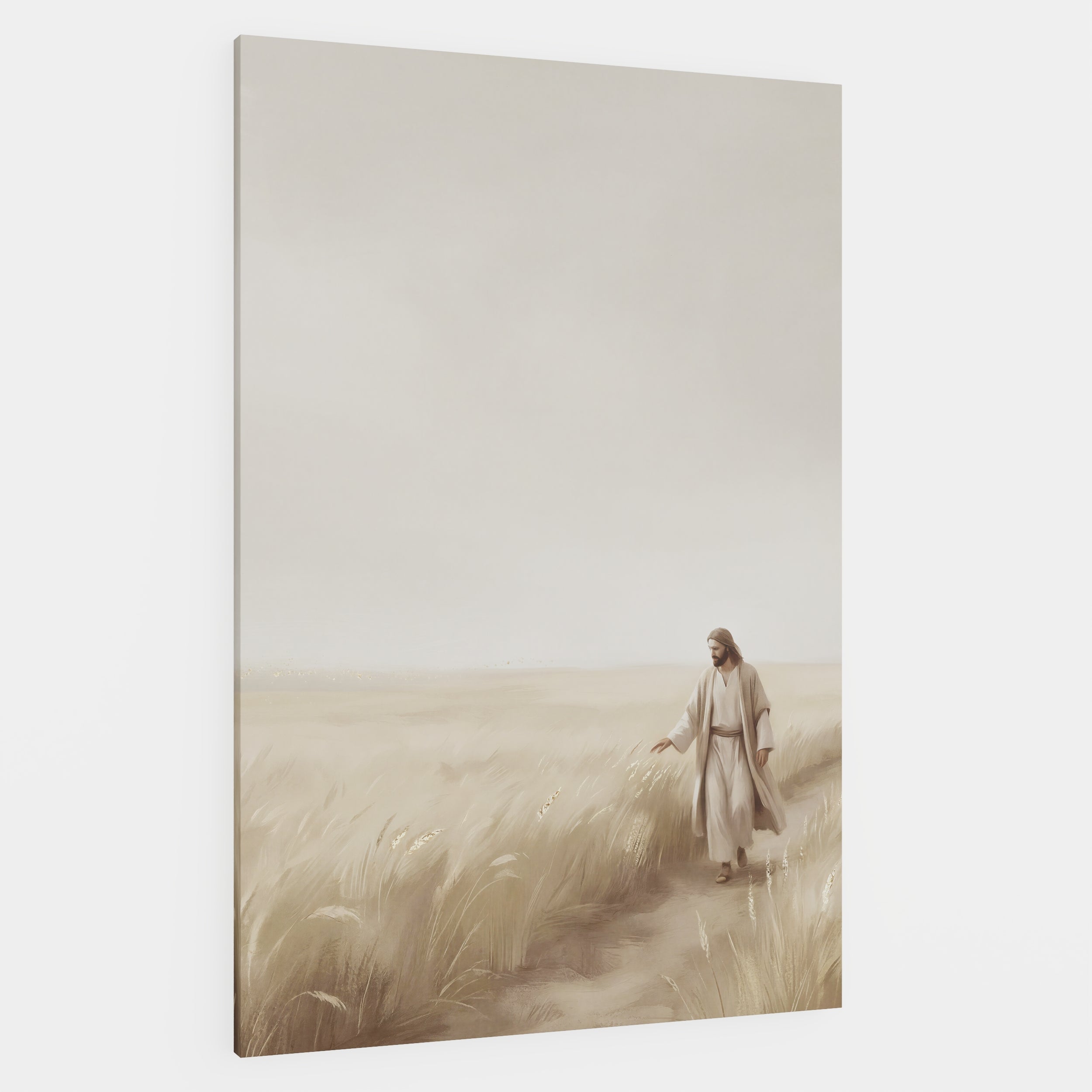 The Whispering Wheat Field - Canvas