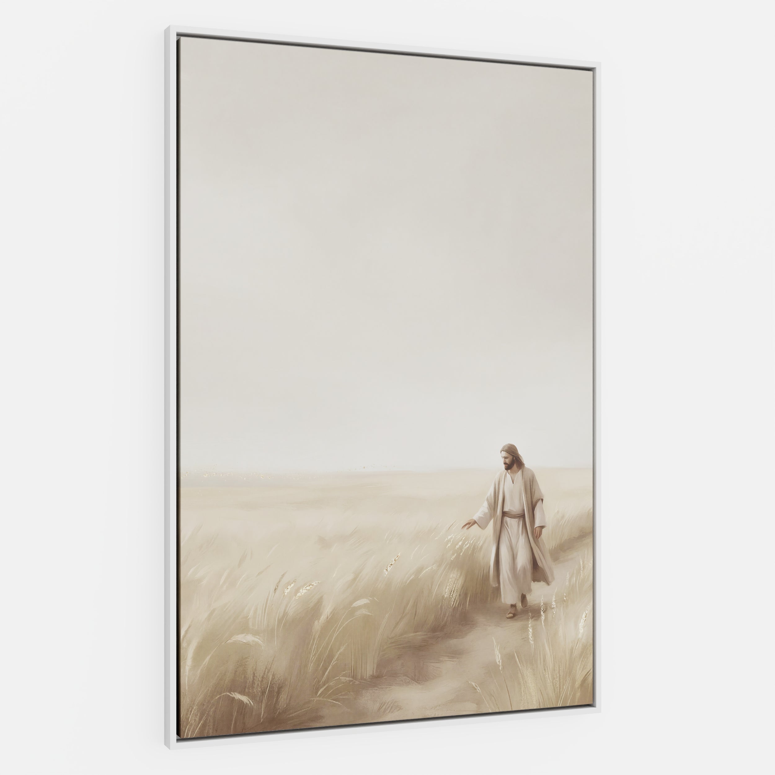 The Whispering Wheat Field - Canvas