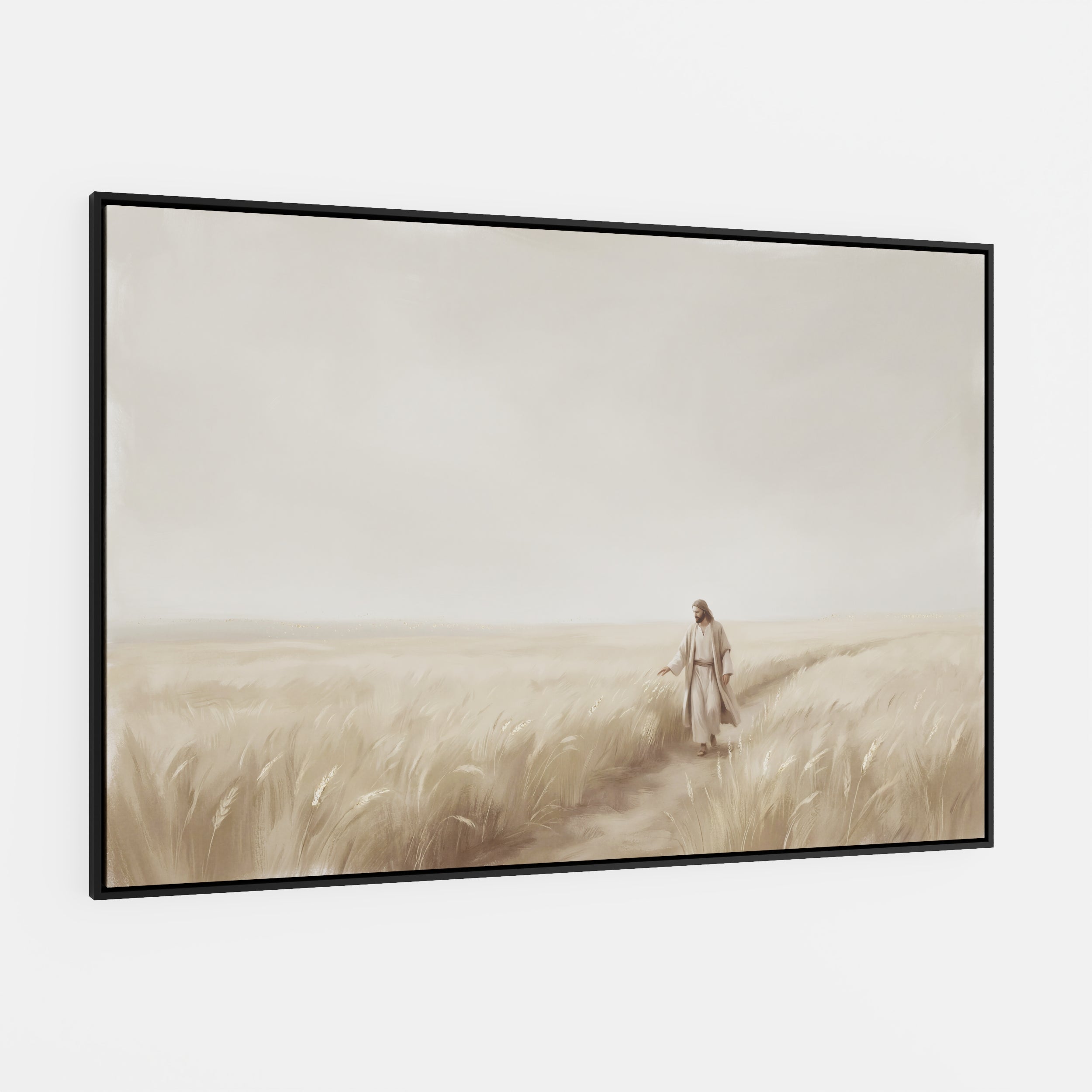 The Whispering Wheat Field - Canvas