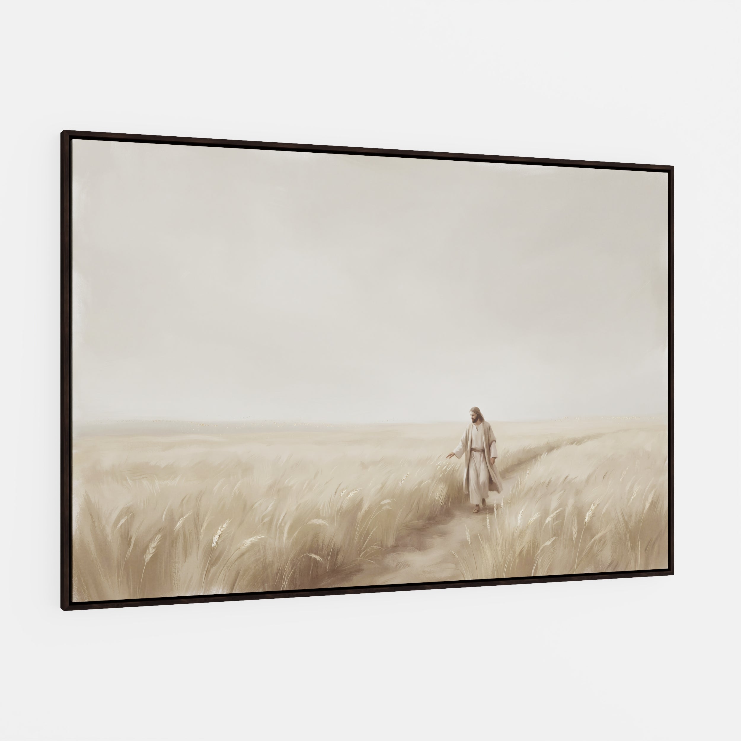 The Whispering Wheat Field - Canvas