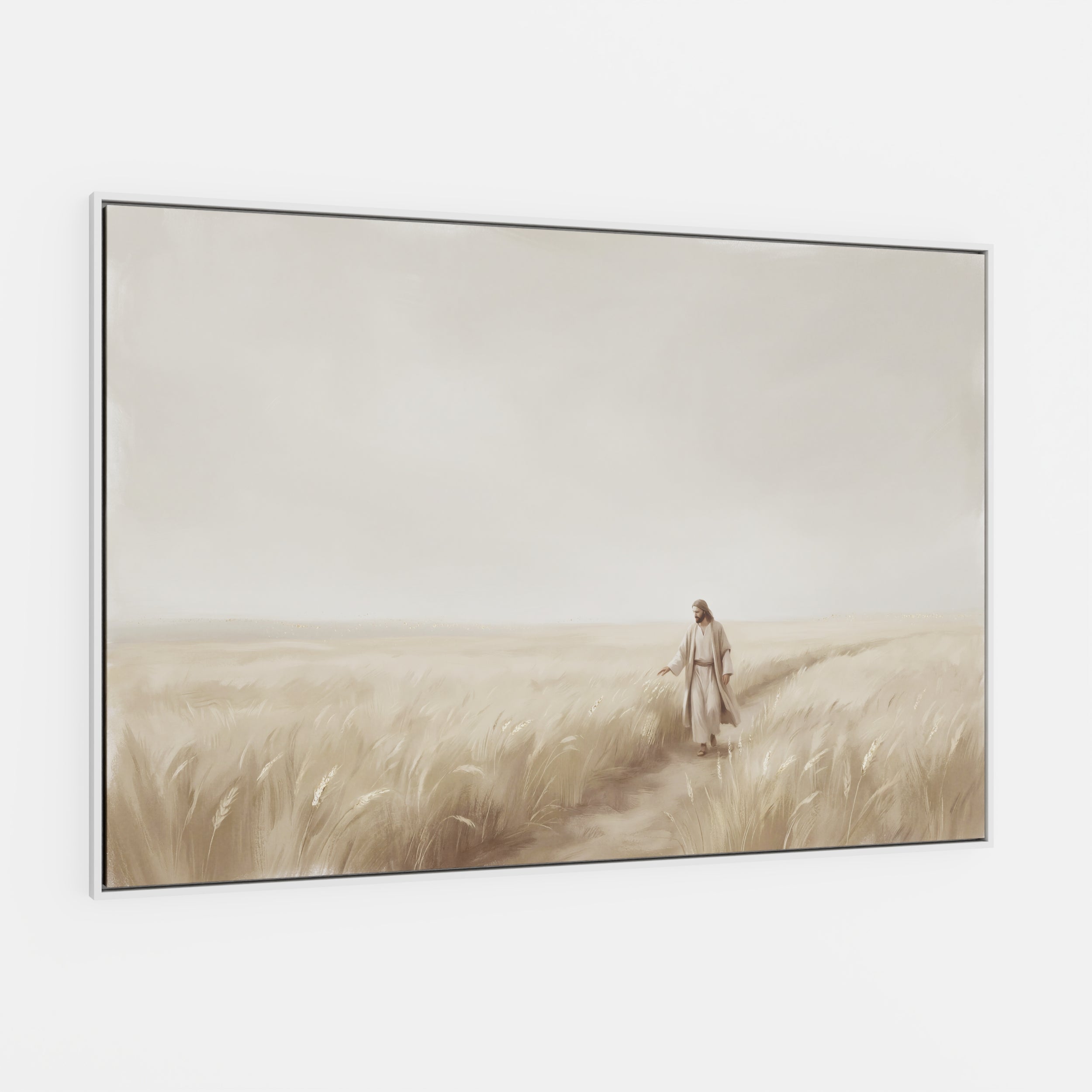 The Whispering Wheat Field - Canvas