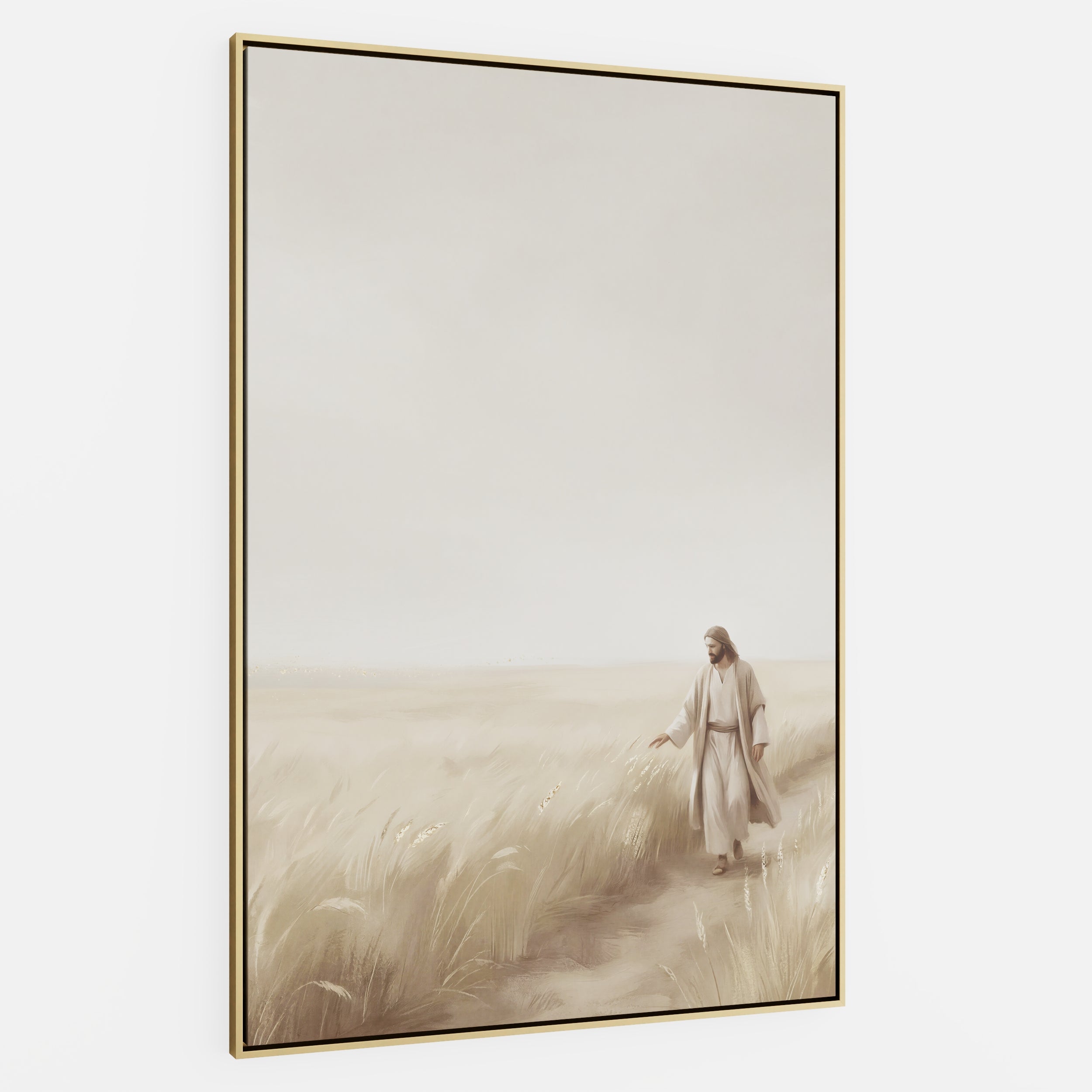 The Whispering Wheat Field - Canvas
