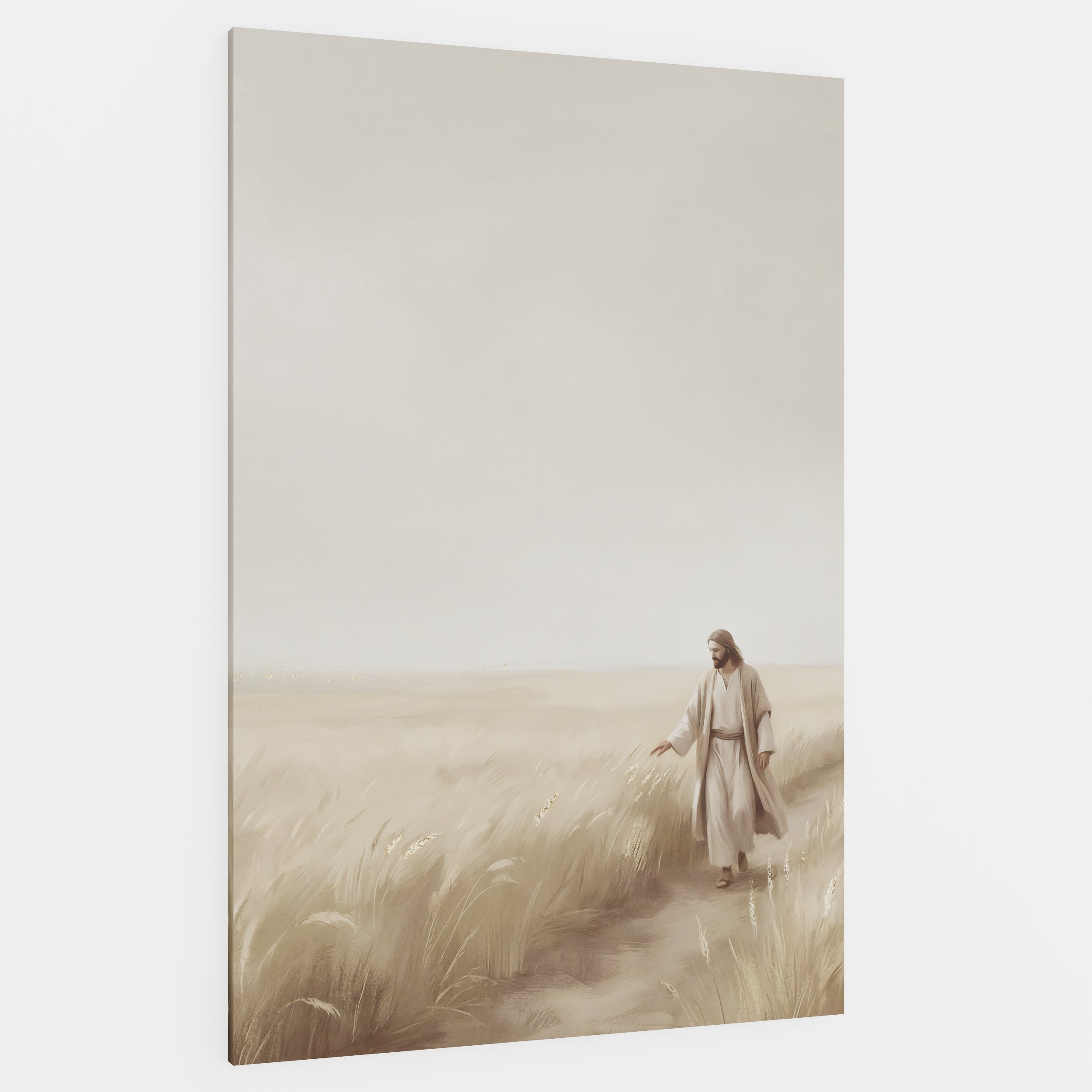 The Whispering Wheat Field - Canvas