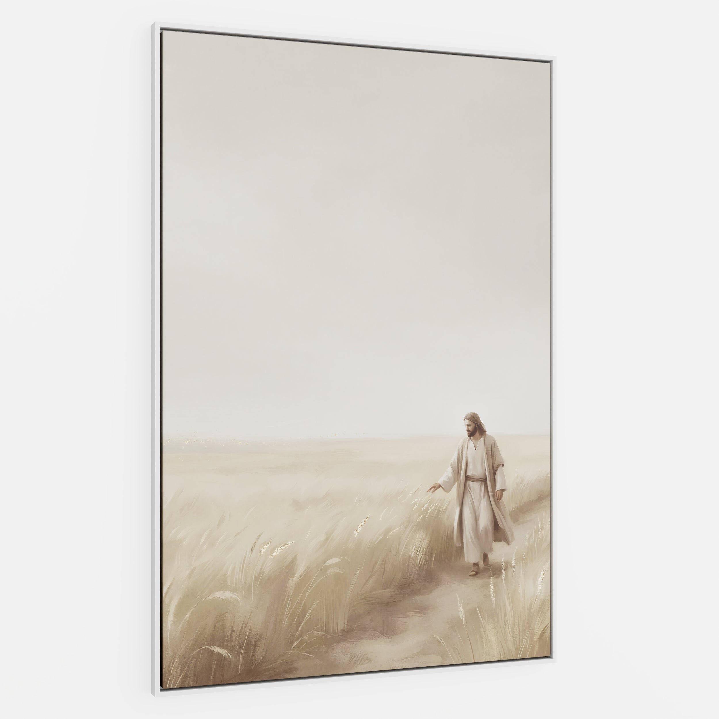 The Whispering Wheat Field - Canvas