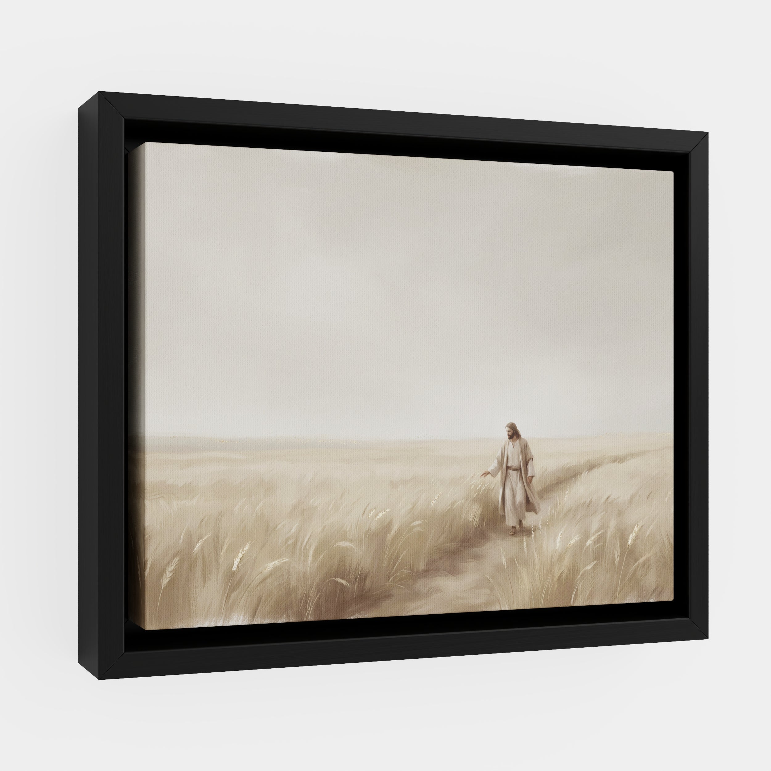 The Whispering Wheat Field - Canvas