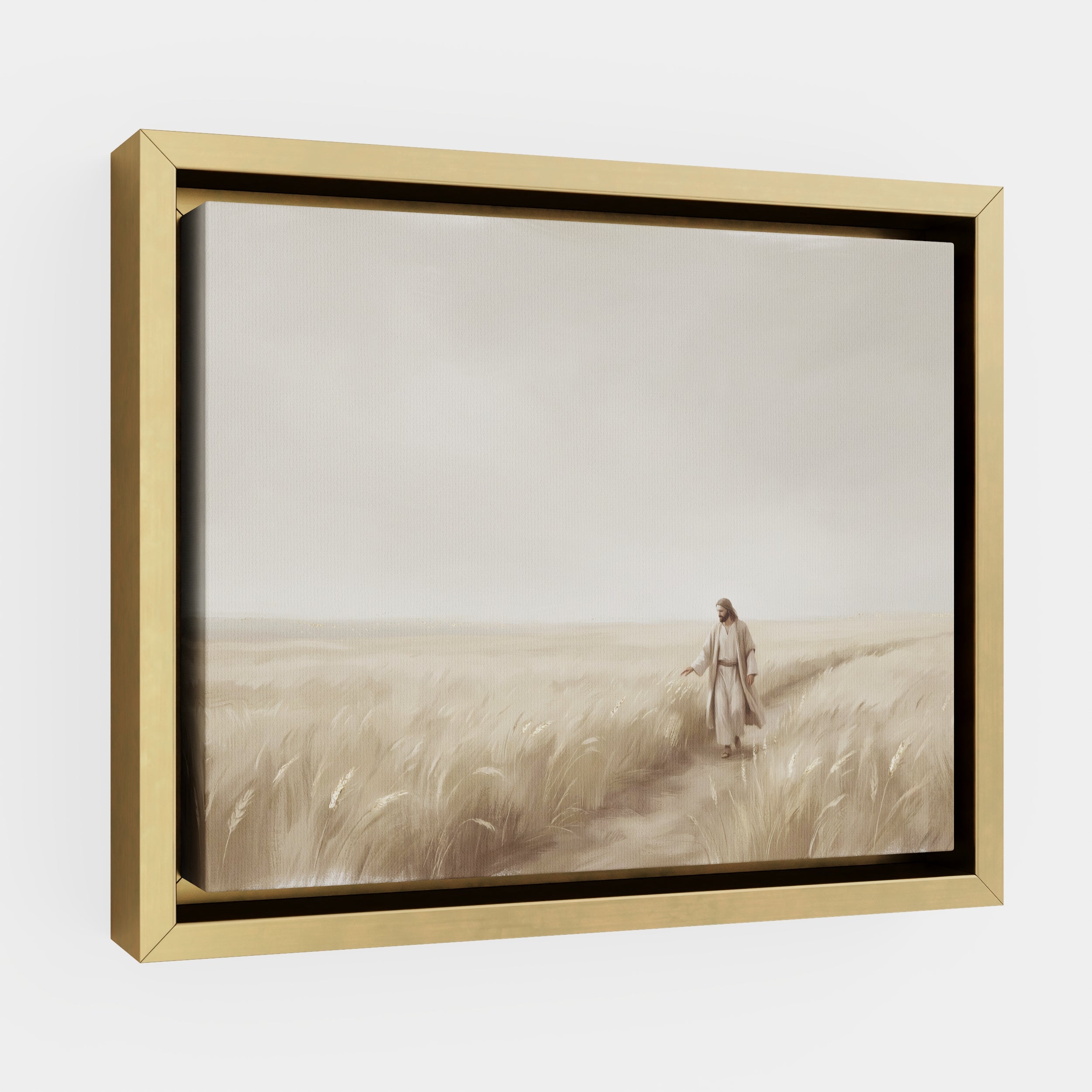 The Whispering Wheat Field - Canvas