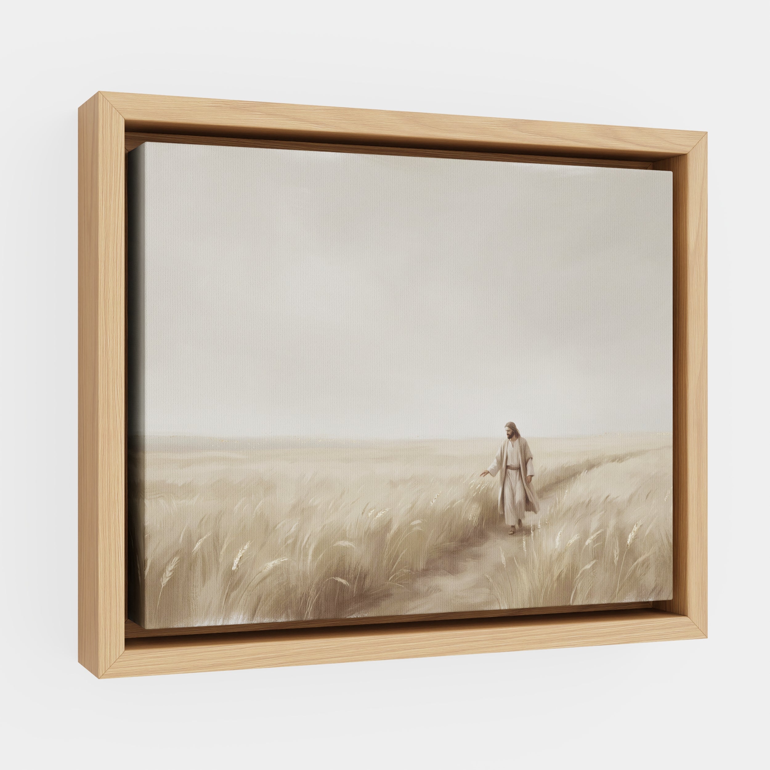 The Whispering Wheat Field - Canvas