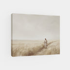 The Whispering Wheat Field - Canvas