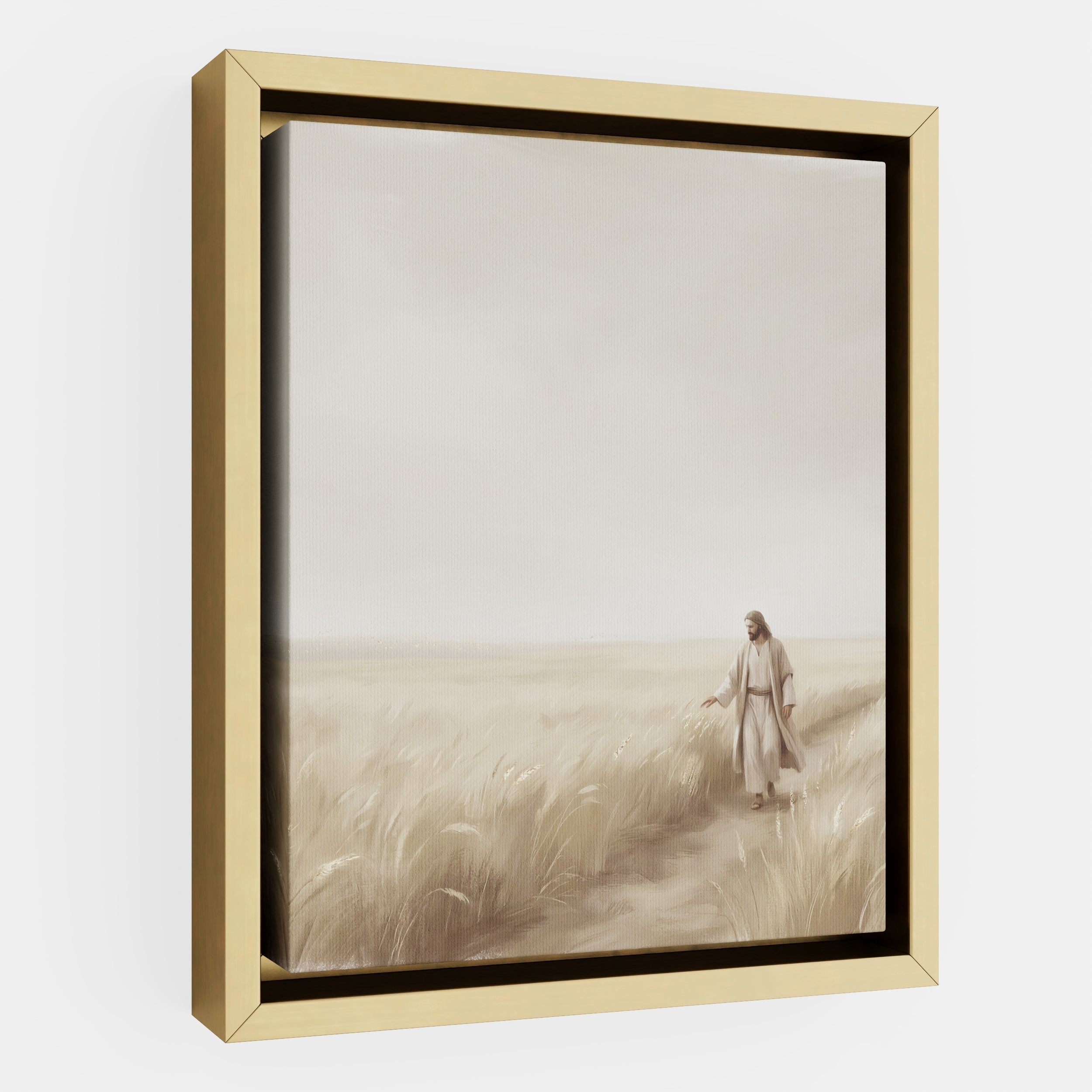 The Whispering Wheat Field - Canvas