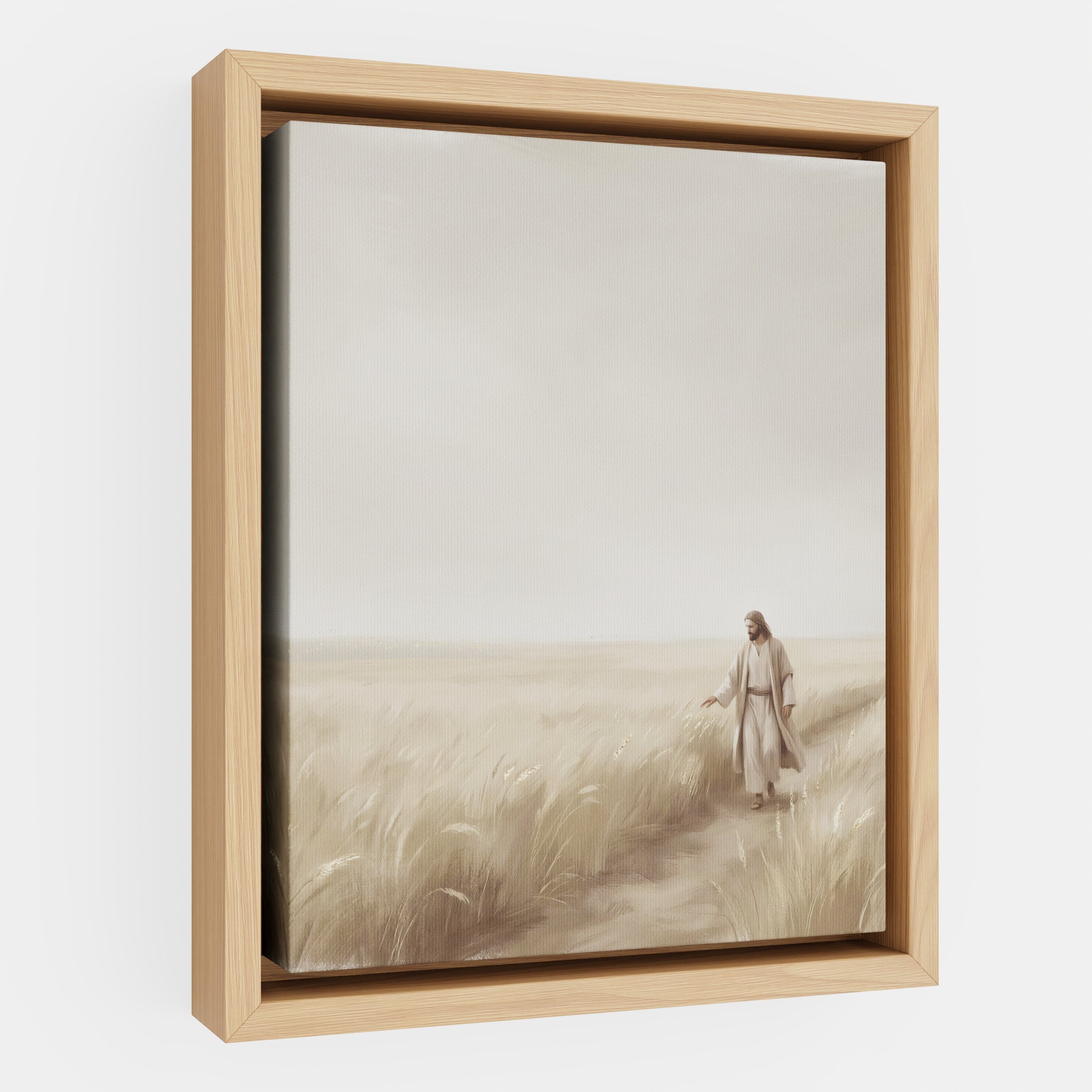 The Whispering Wheat Field - Canvas