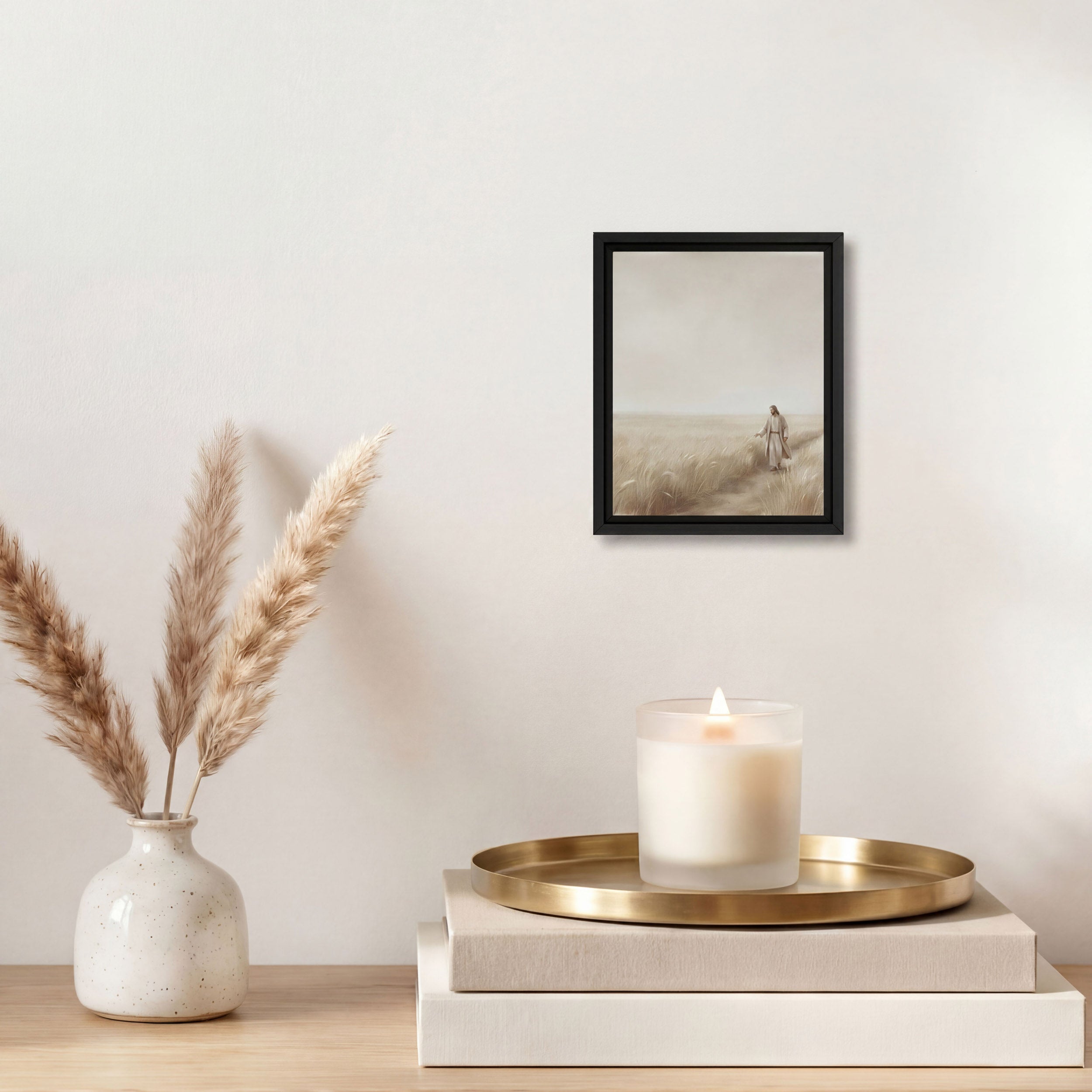 The Whispering Wheat Field - Canvas