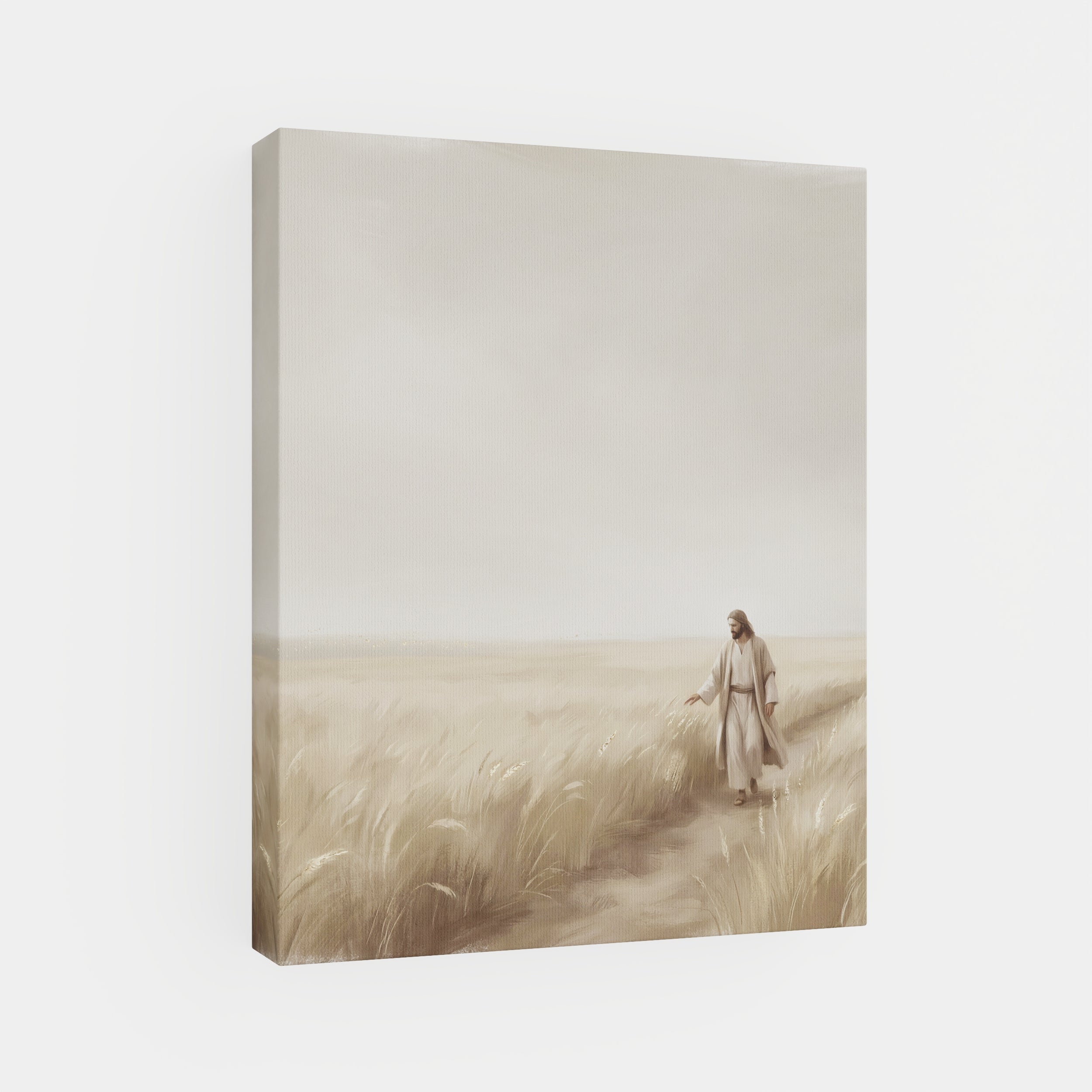 The Whispering Wheat Field - Canvas