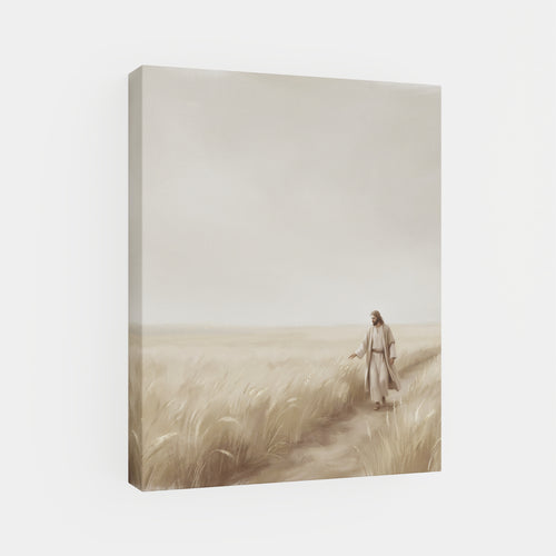 The Whispering Wheat Field - Canvas