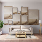 The Whispering Wheat Field - Canvas