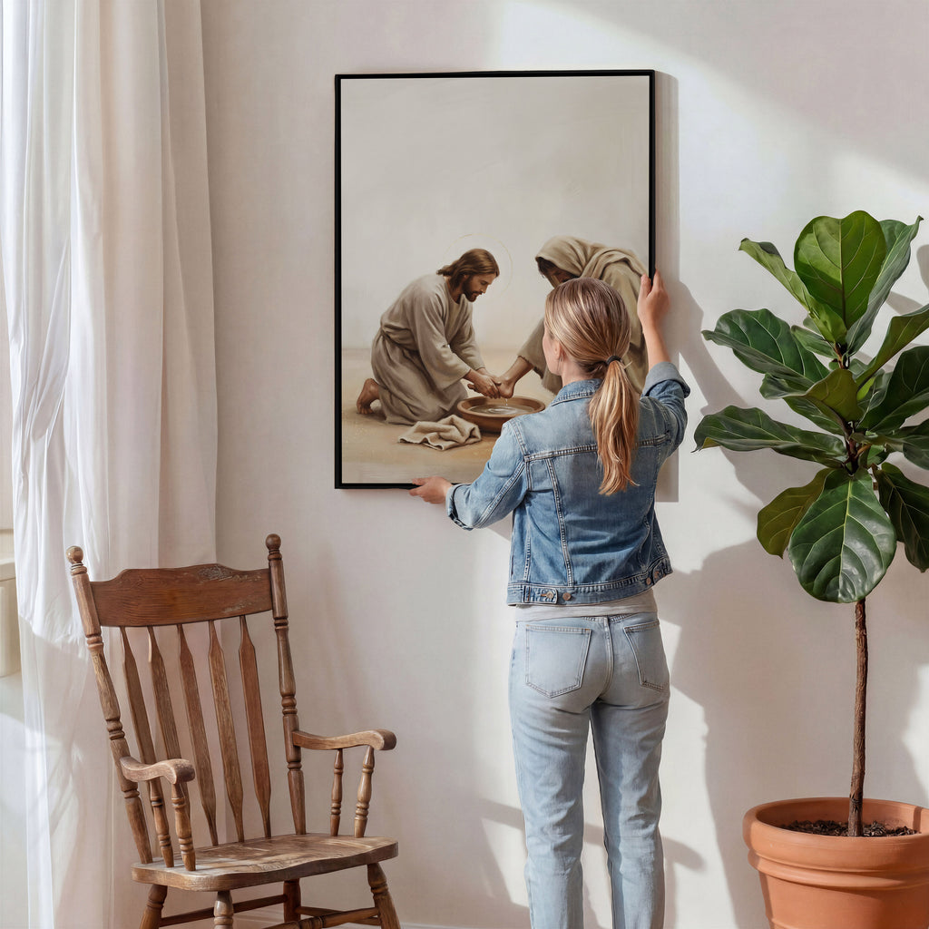 The Servant King - Canvas