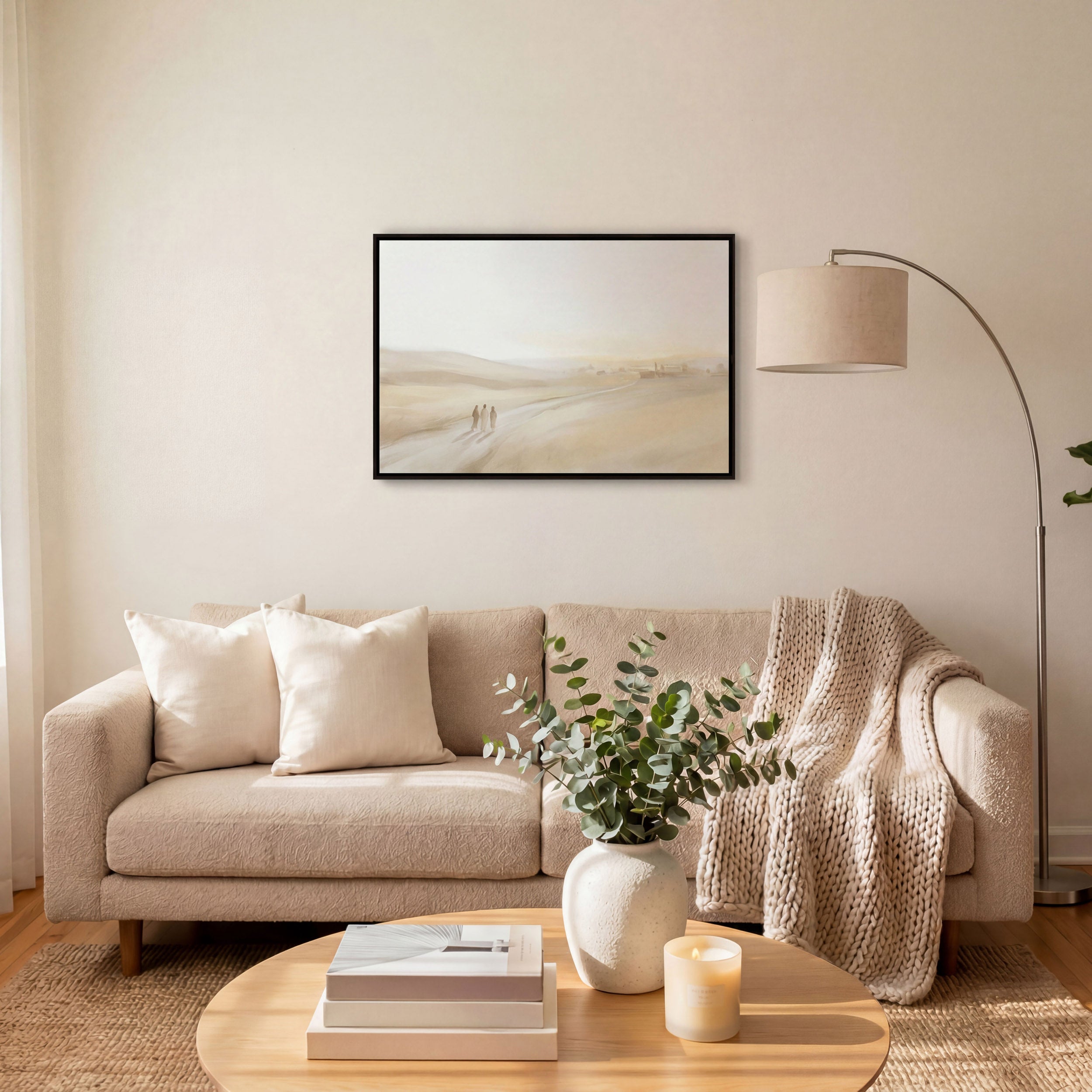 The Road to Emmaus - Canvas
