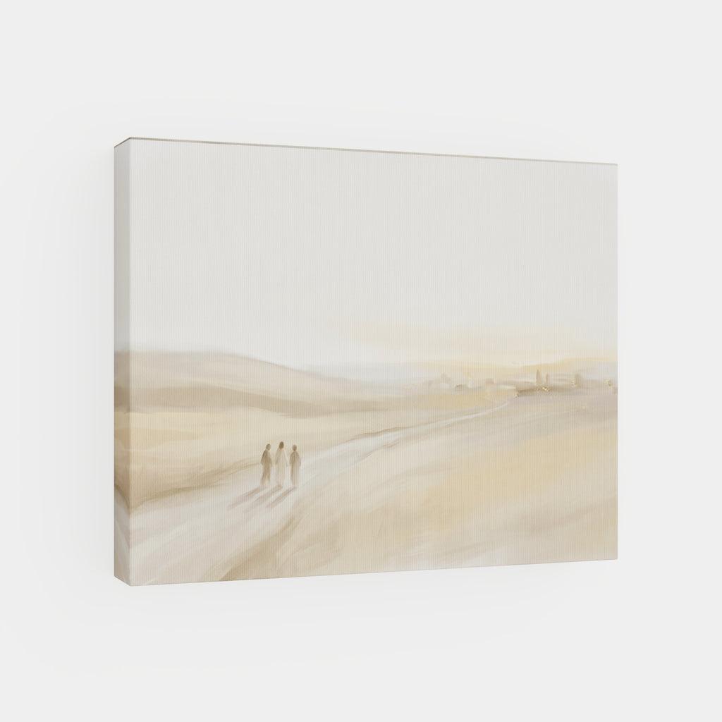 The Road to Emmaus - Canvas