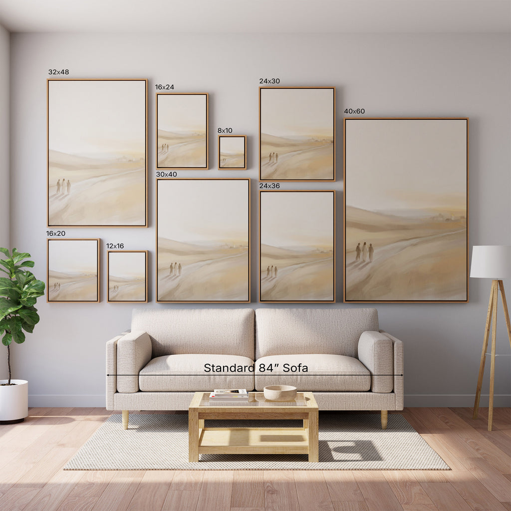 The Road to Emmaus - Canvas
