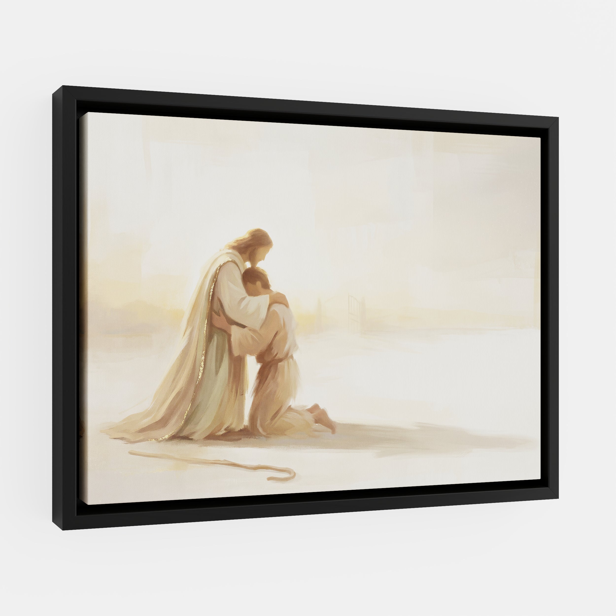 He Ran to Meet Me - Canvas
