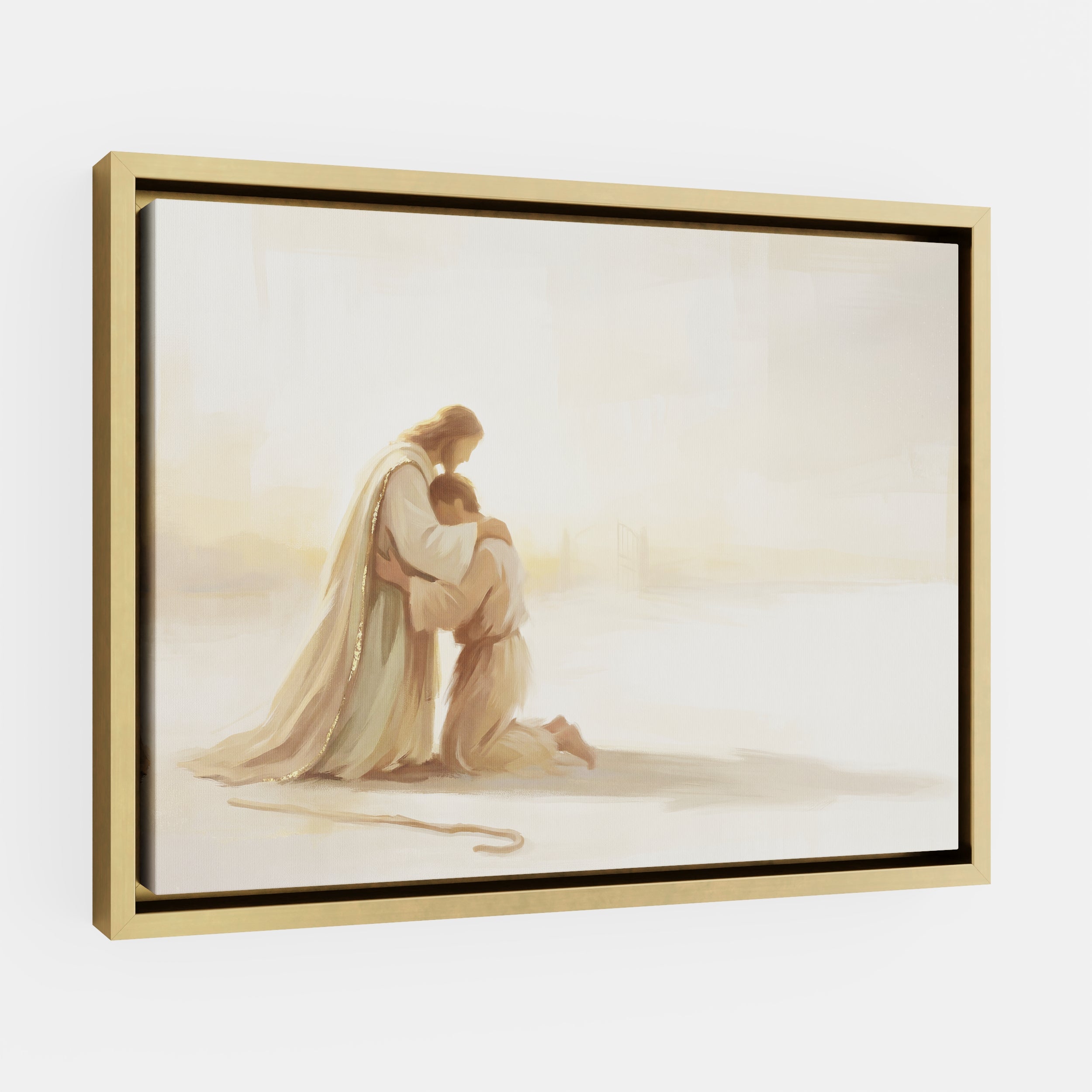 He Ran to Meet Me - Canvas