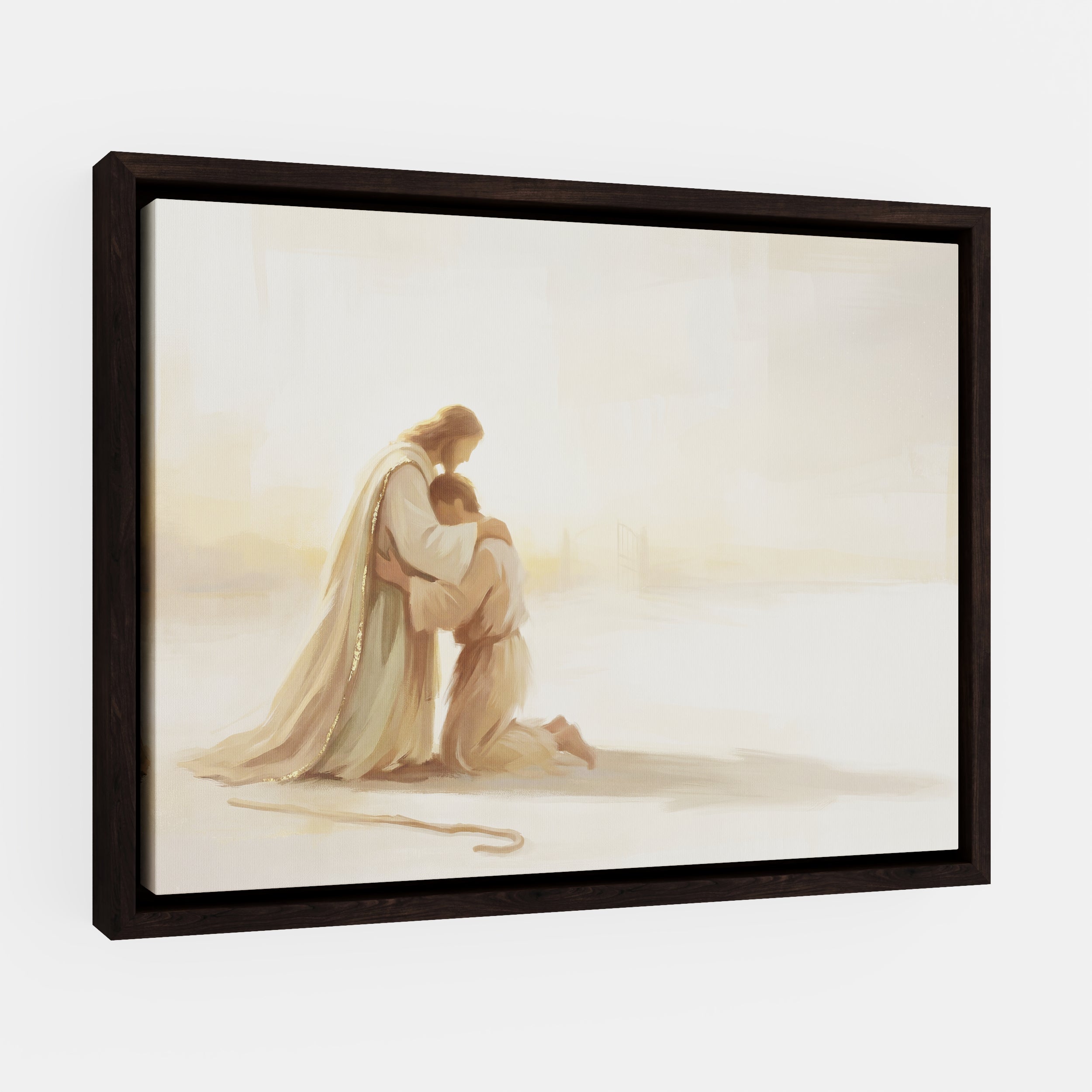 He Ran to Meet Me - Canvas