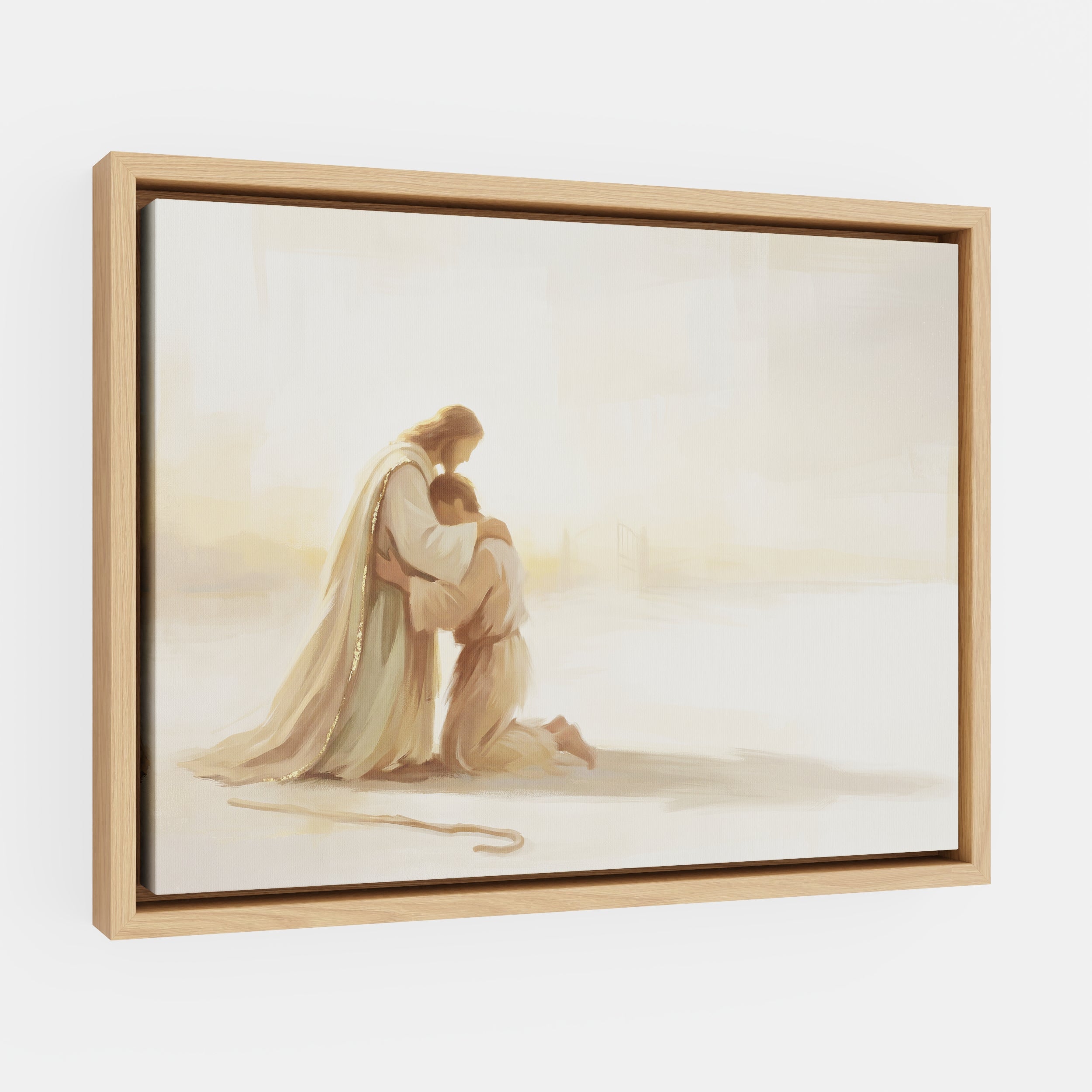 He Ran to Meet Me - Canvas