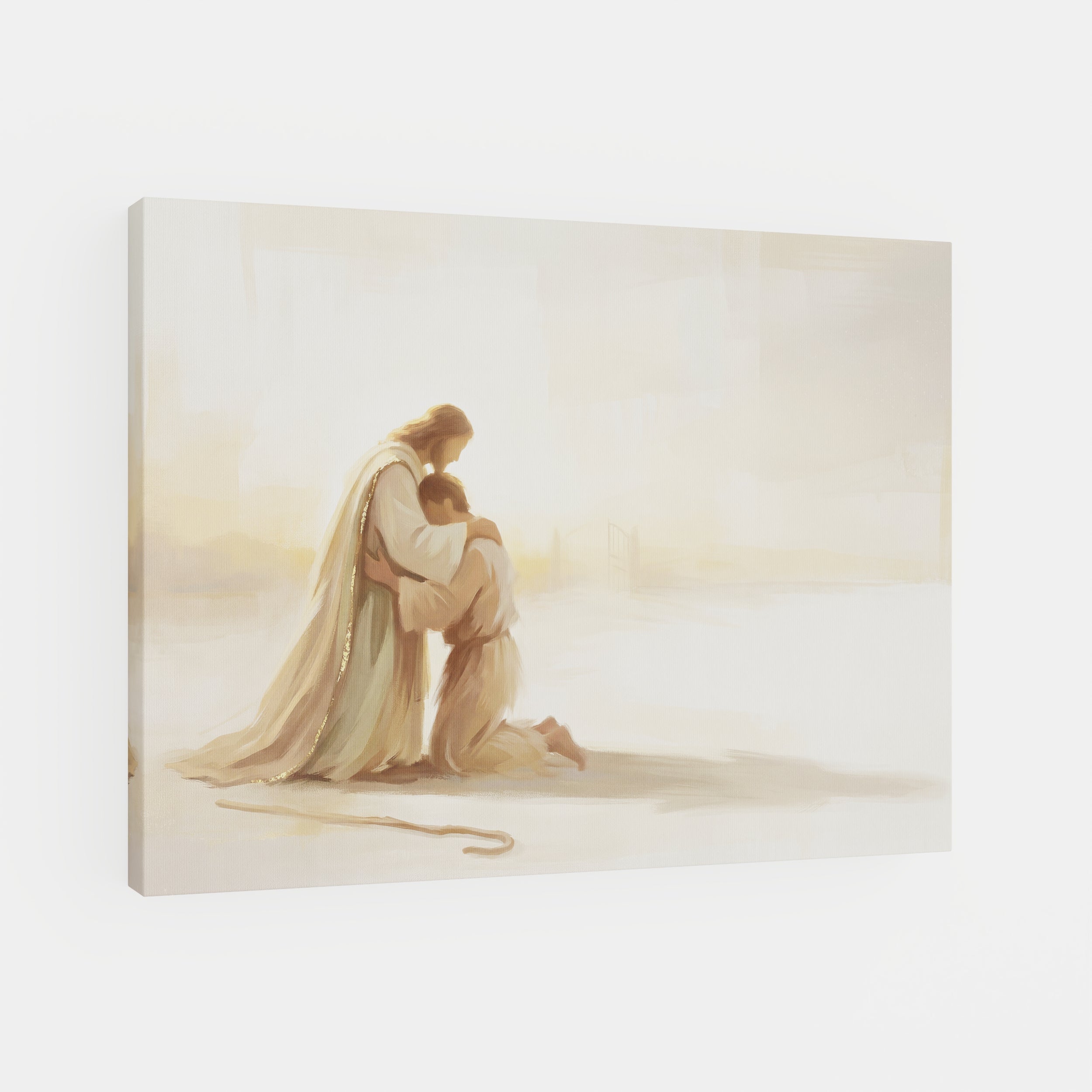 He Ran to Meet Me - Canvas