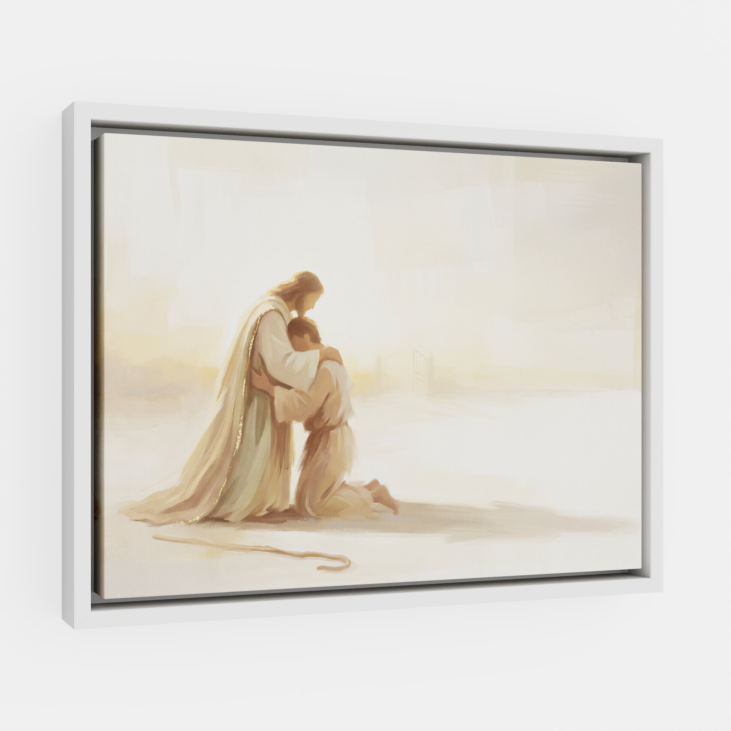 He Ran to Meet Me - Canvas