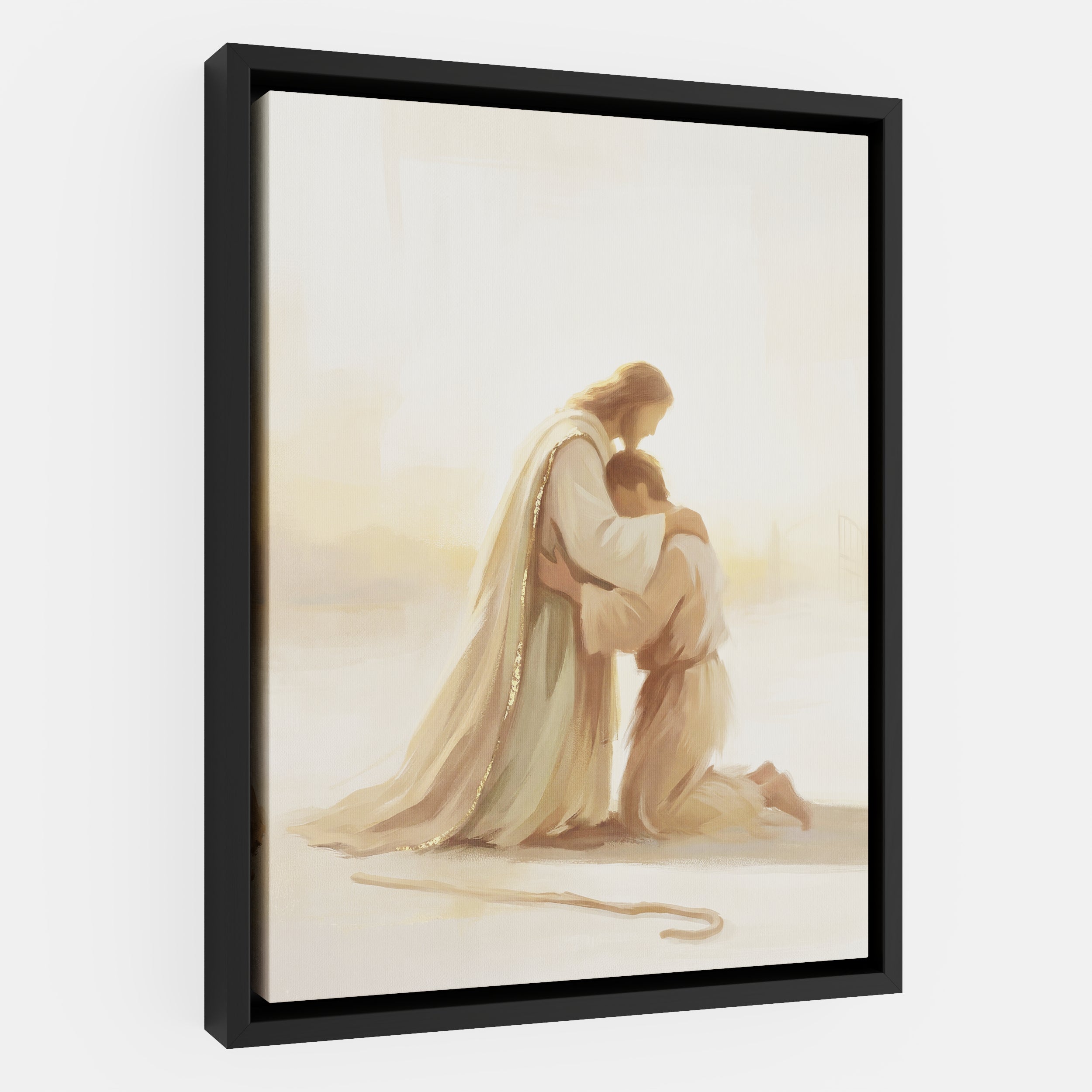 He Ran to Meet Me - Canvas