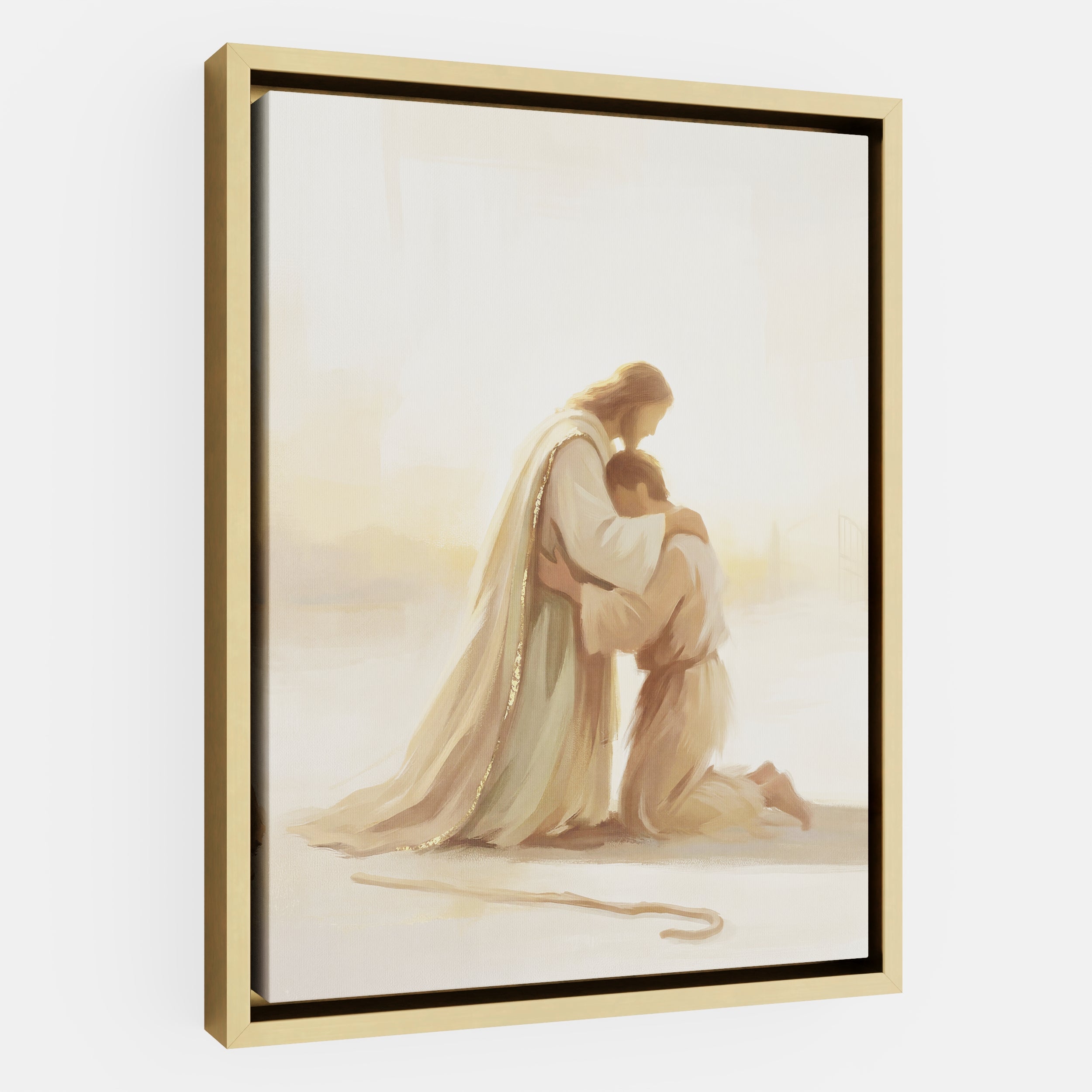 He Ran to Meet Me - Canvas