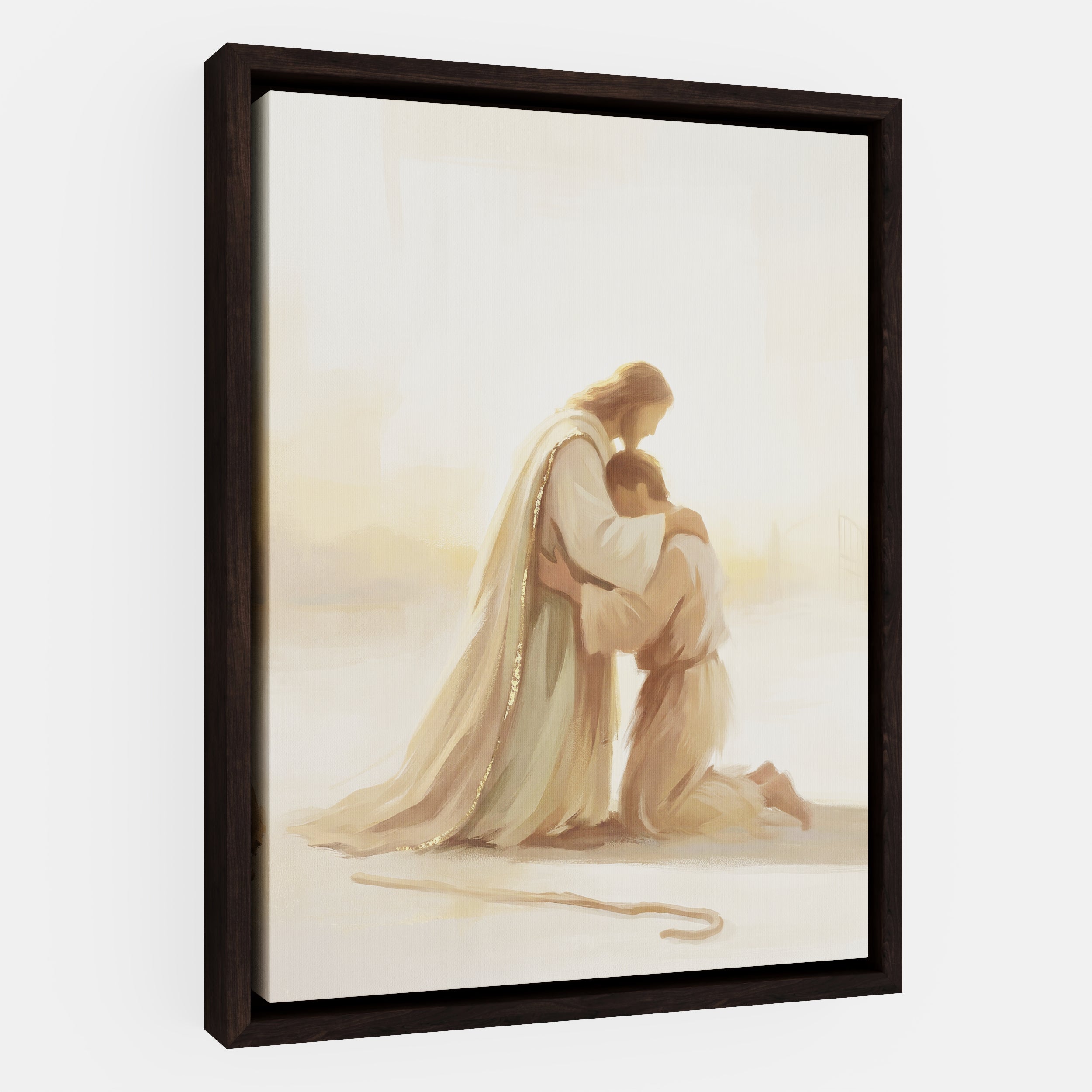 He Ran to Meet Me - Canvas