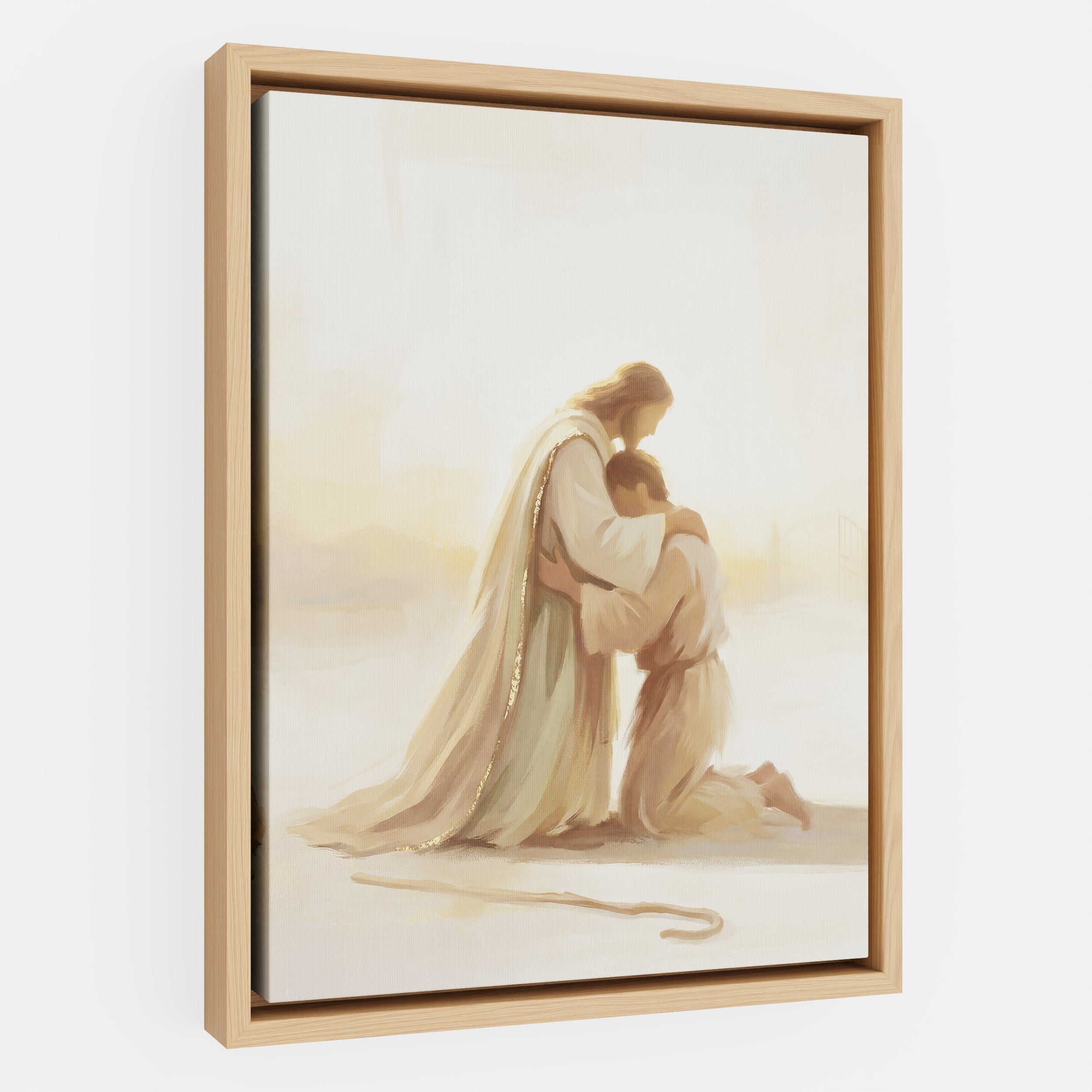 He Ran to Meet Me - Canvas