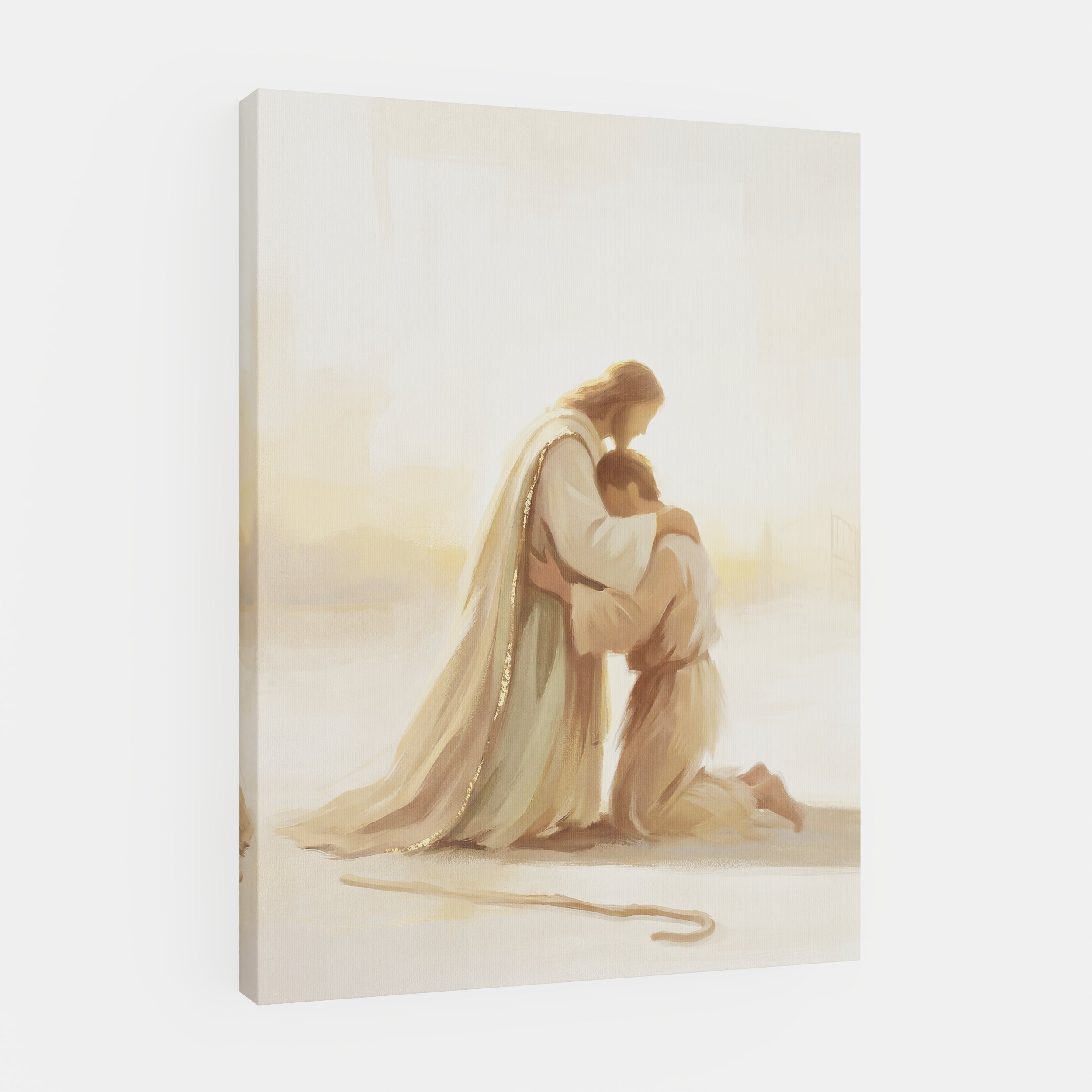 He Ran to Meet Me - Canvas