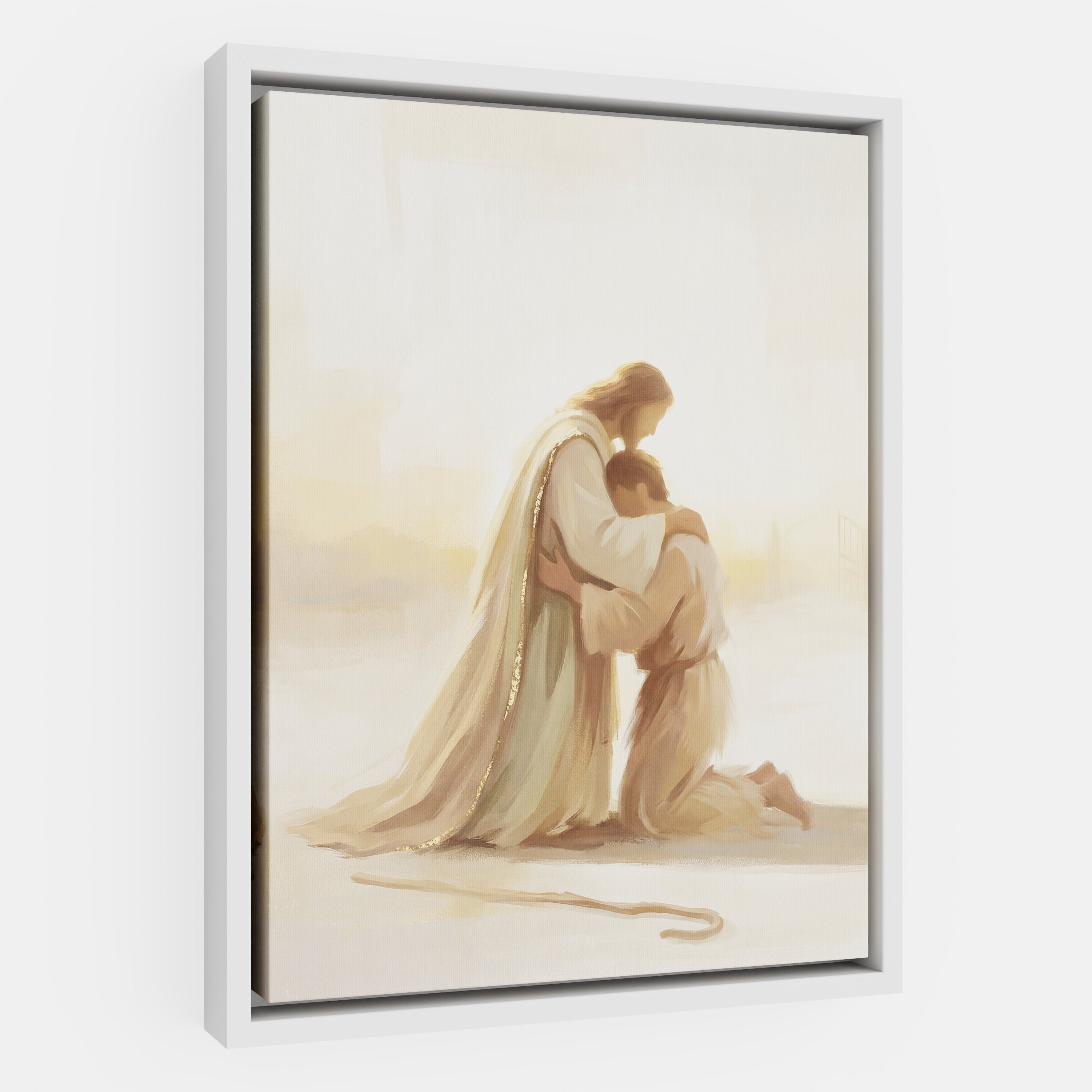 He Ran to Meet Me - Canvas