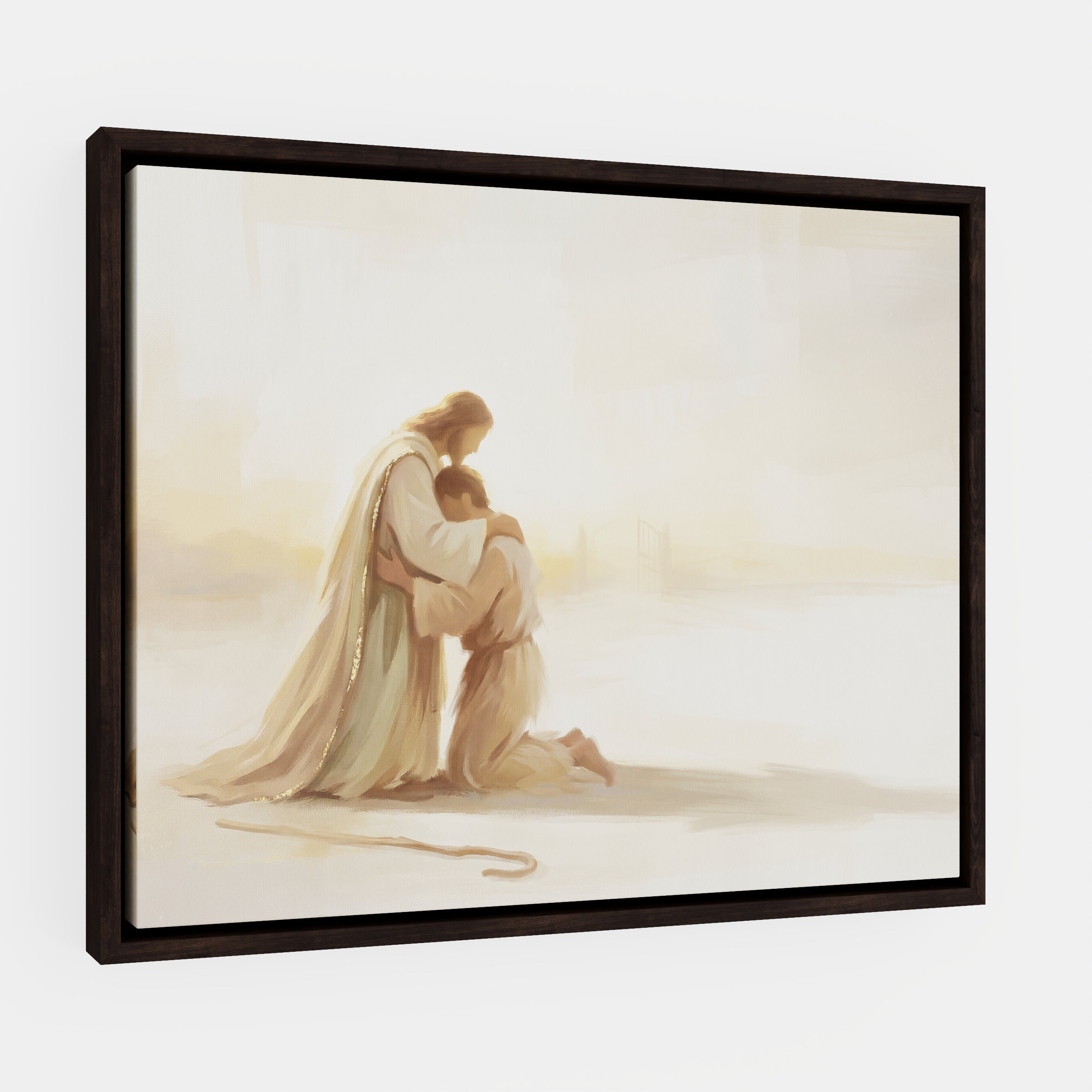 He Ran to Meet Me - Canvas