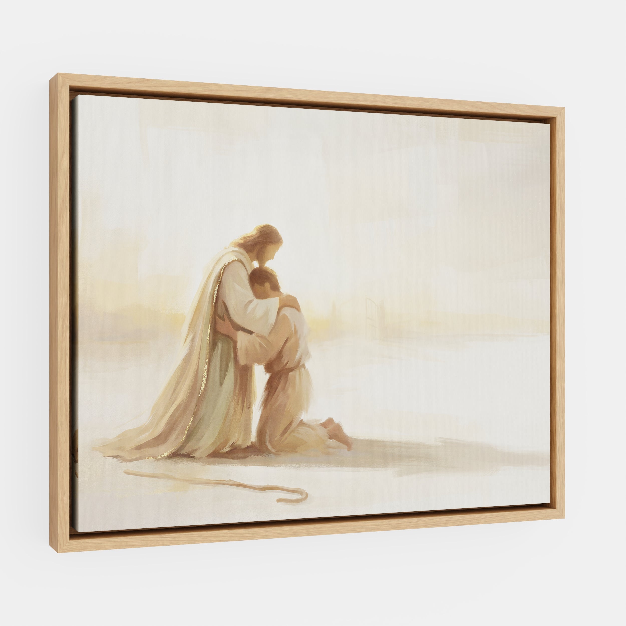 He Ran to Meet Me - Canvas