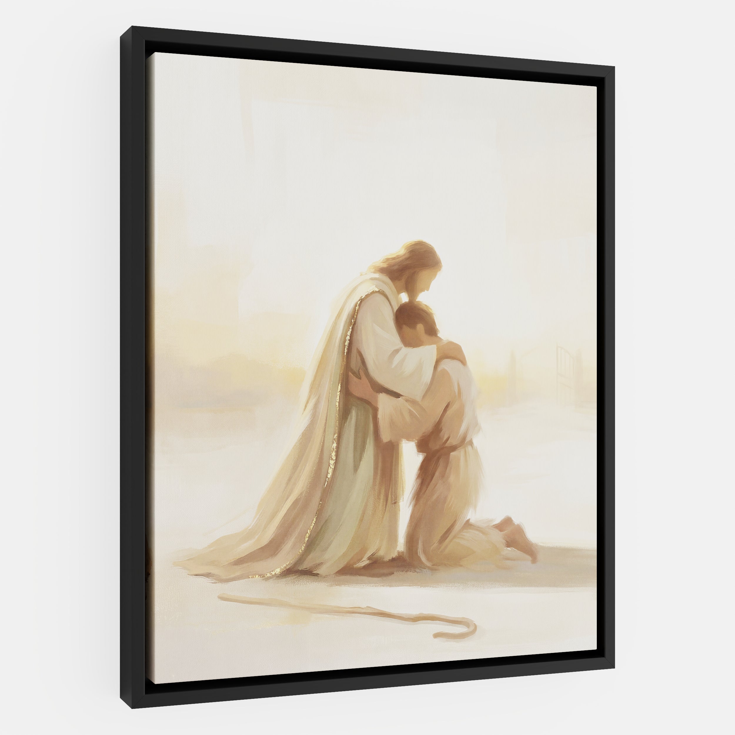He Ran to Meet Me - Canvas