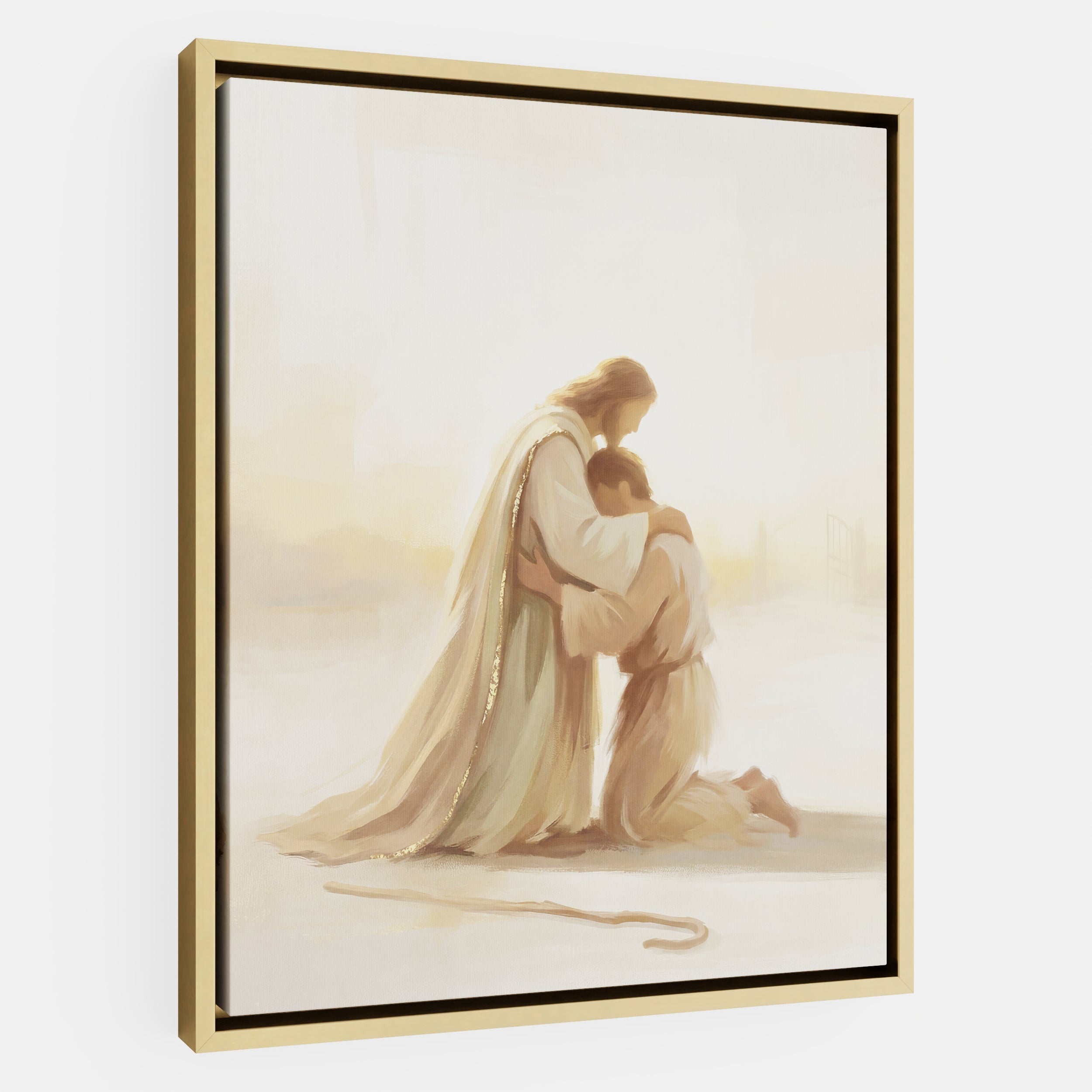 He Ran to Meet Me - Canvas