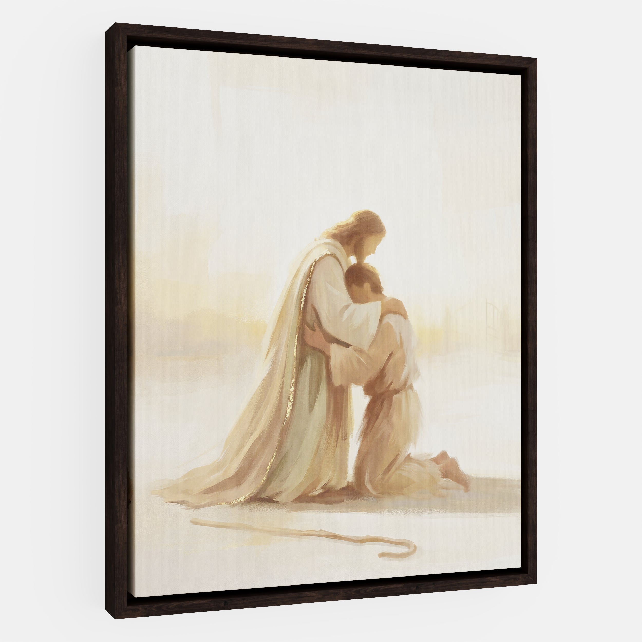 He Ran to Meet Me - Canvas