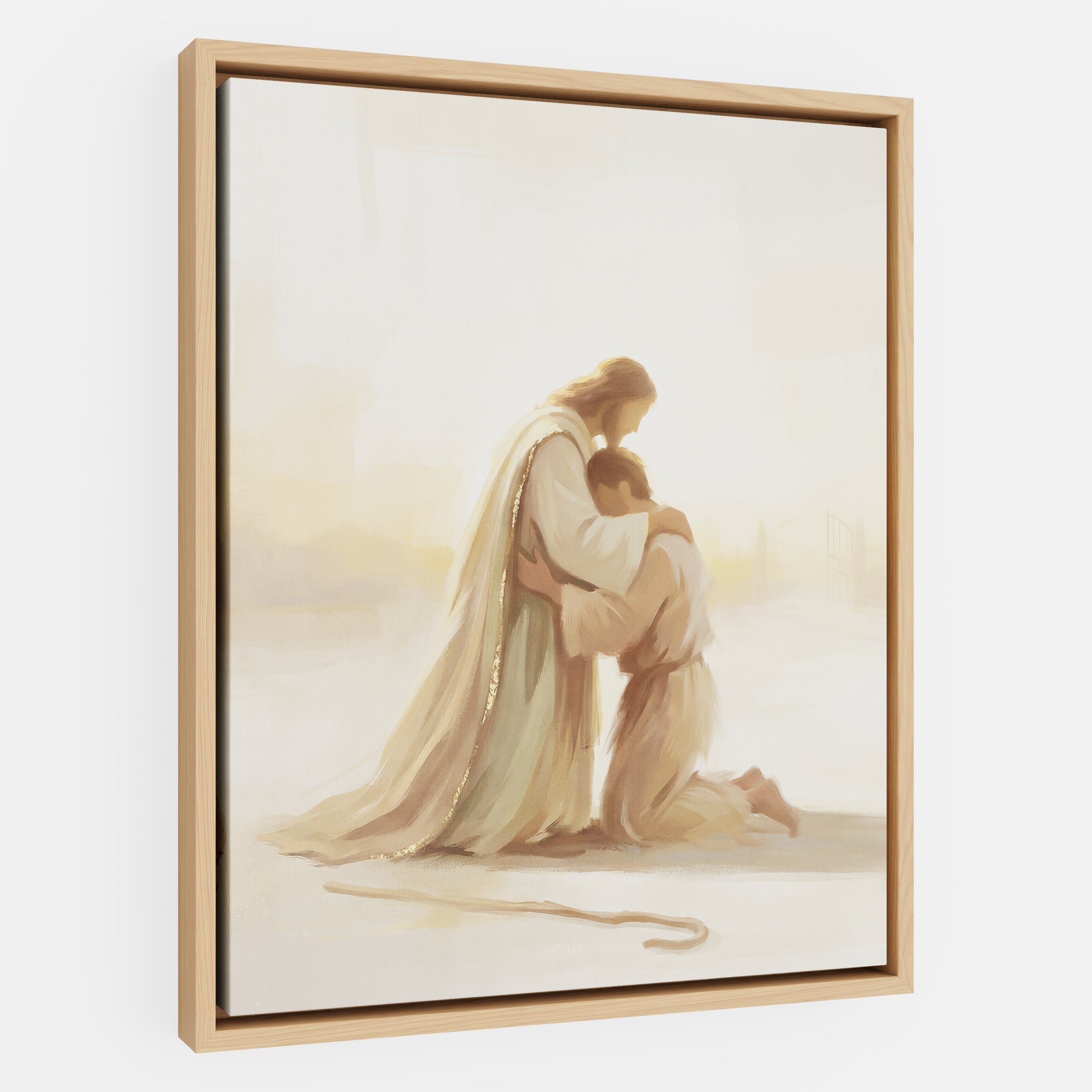 He Ran to Meet Me - Canvas